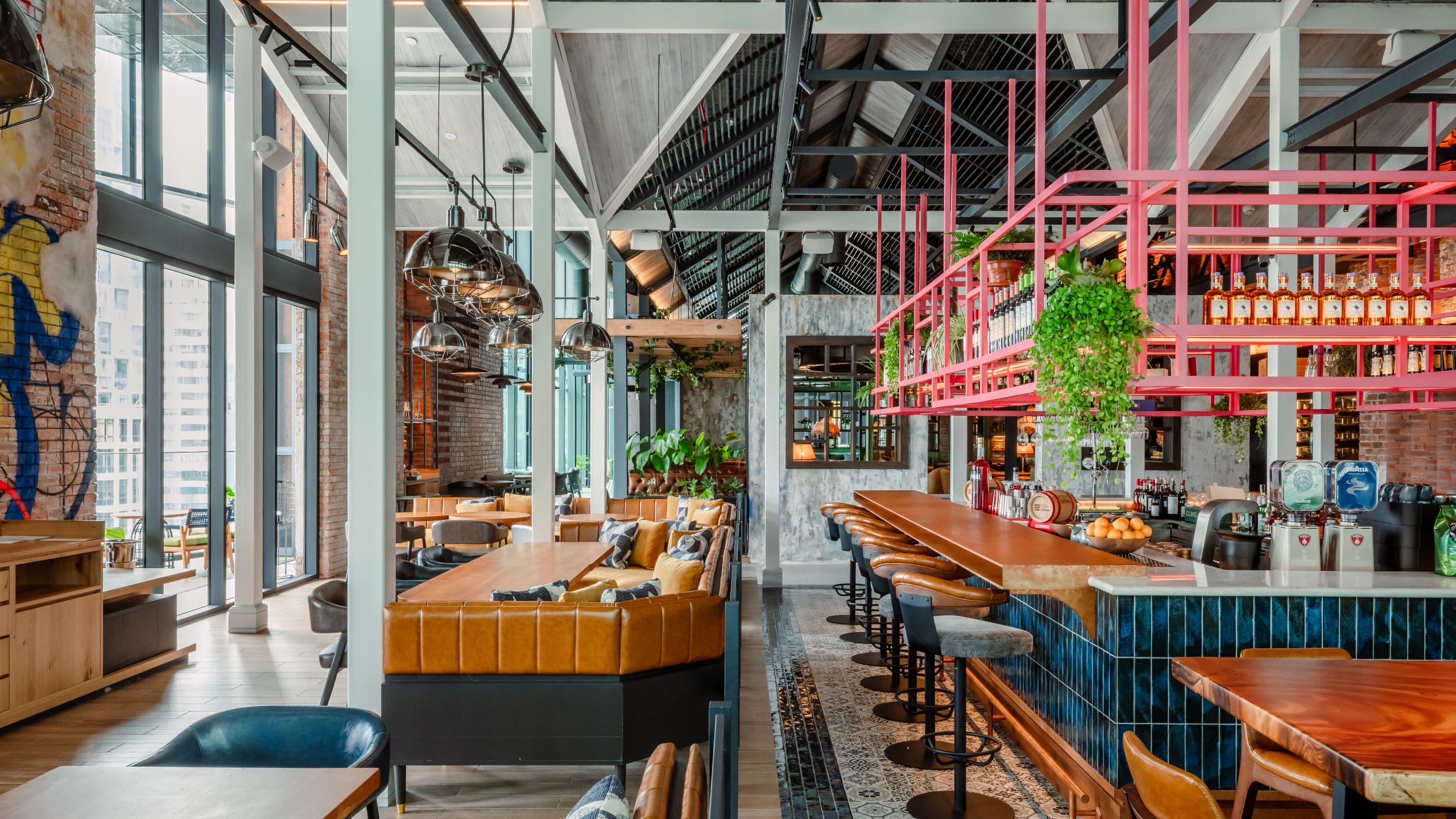 Hyatt Centric City Centre Kuala Lumpur Il Forno Bar Seating