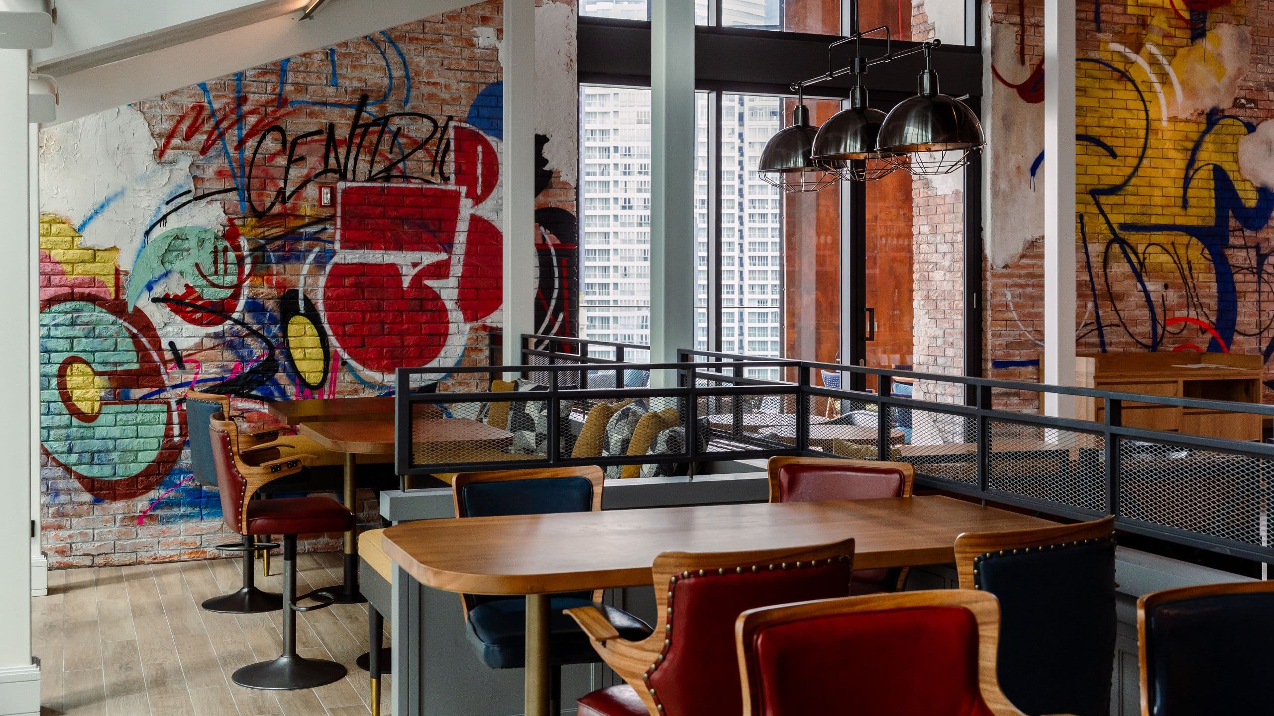 Hyatt Centric City Centre Kuala Lumpur Il Forno Bar Seating Area