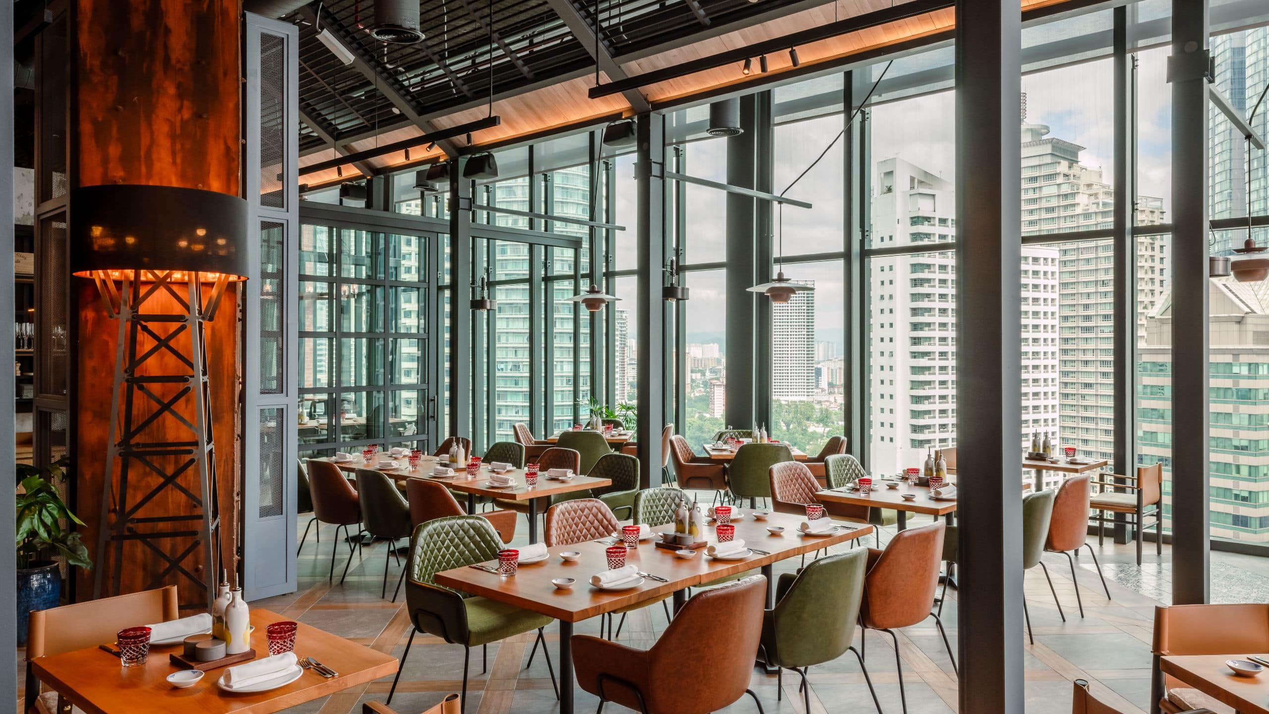 Hyatt Centric City Centre Kuala Lumpur Il Forno Main Dining Area