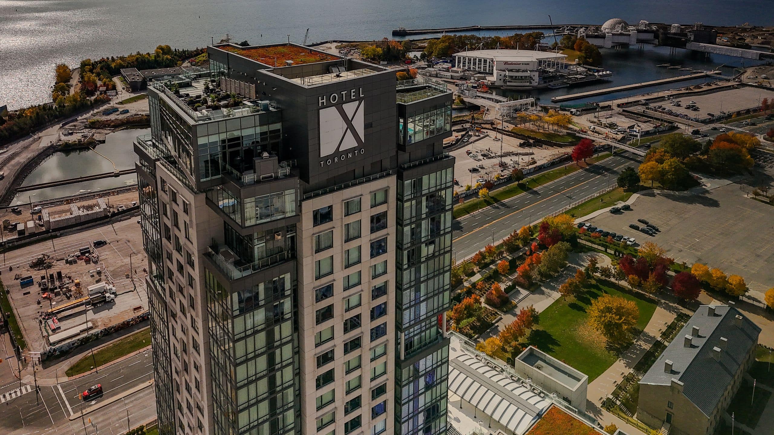 Hotel X Toronto Signage Lake View