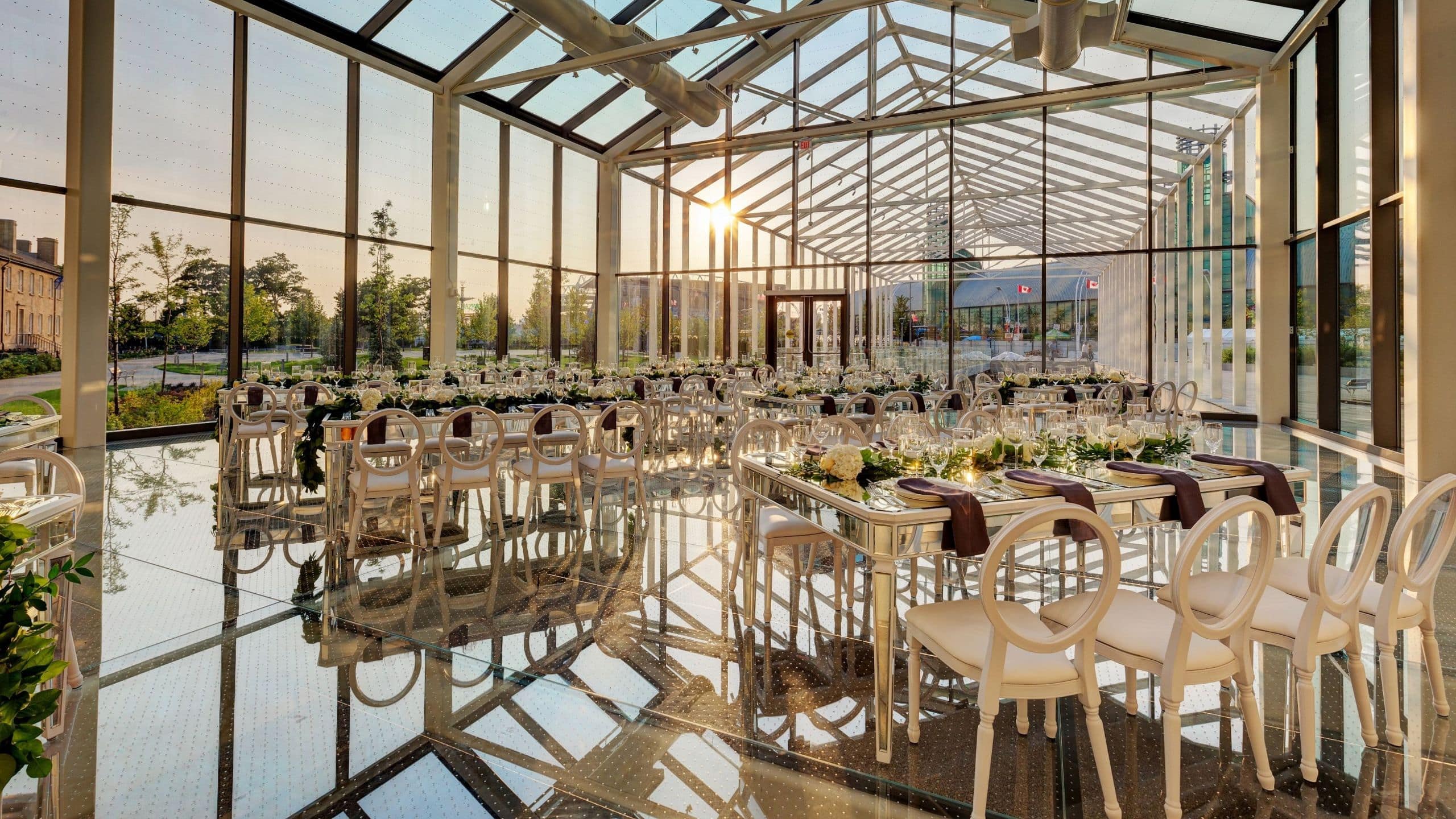 Hotel X Toronto New Fort Hall Set Up Angle