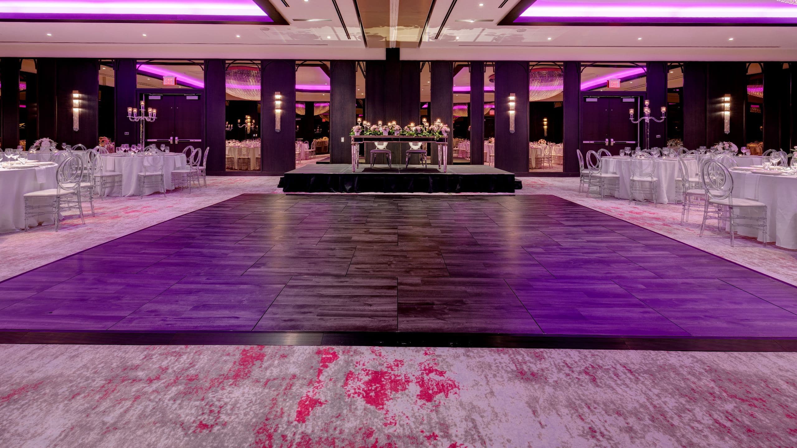 Hotel X Toronto Princes Gates Ballroom Set Up