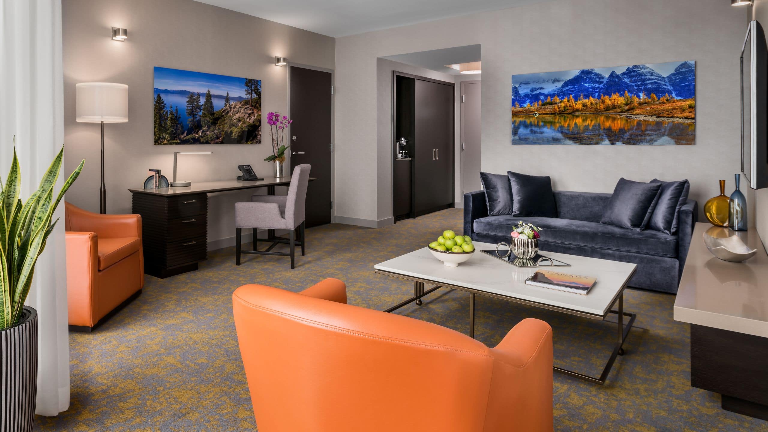 Hotel X Toronto One Bedroom Suite Living