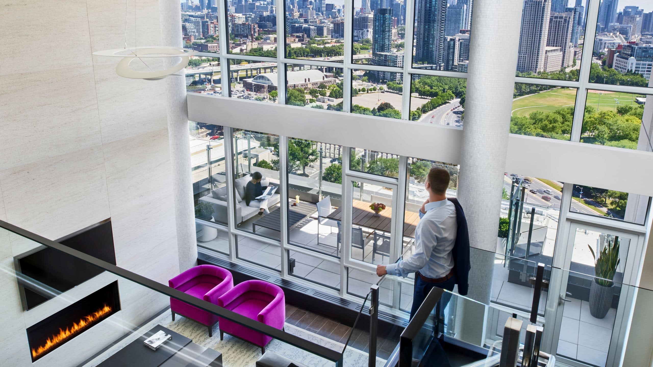 Hotel X Toronto Penthouse Bi Level View Guest