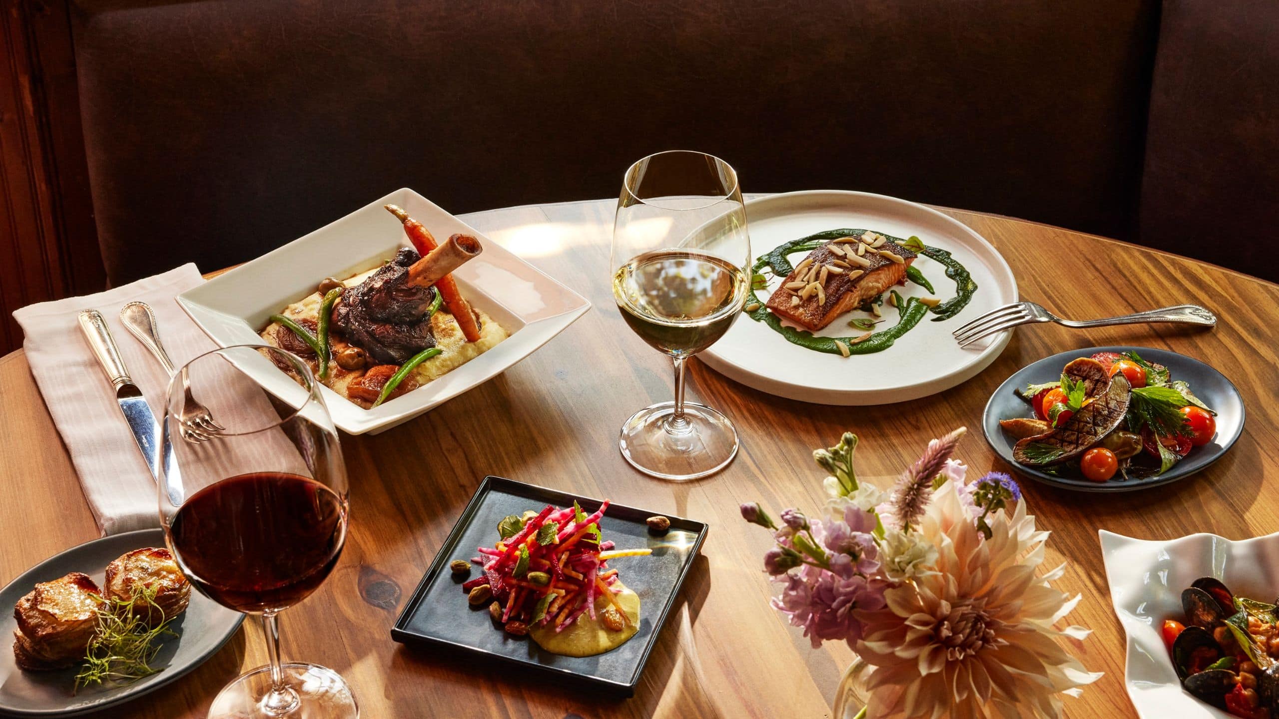 The Chatwal Lodge Meal