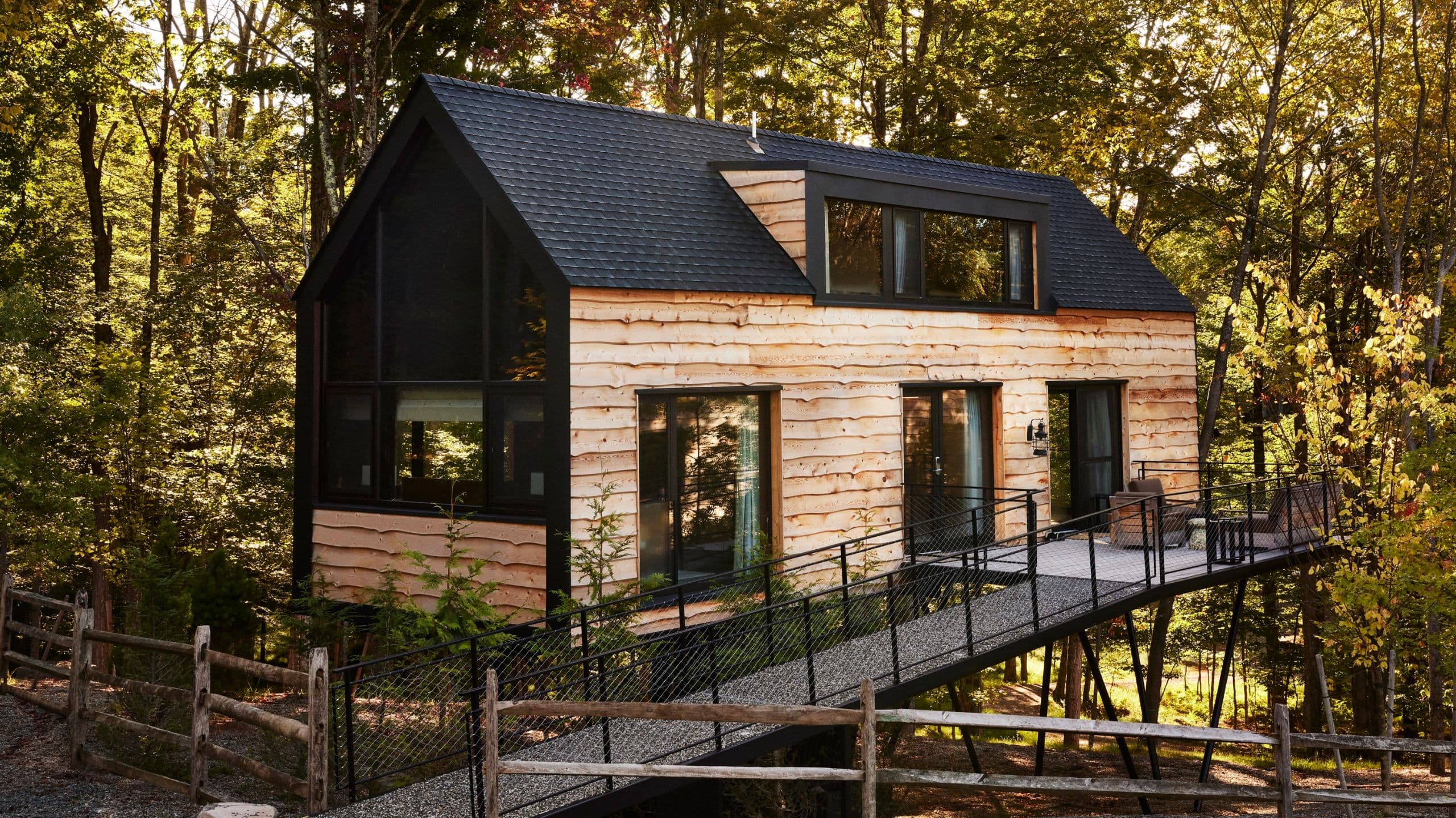 2 of 12 The Chatwal Lodge Treehouse Exterior Side