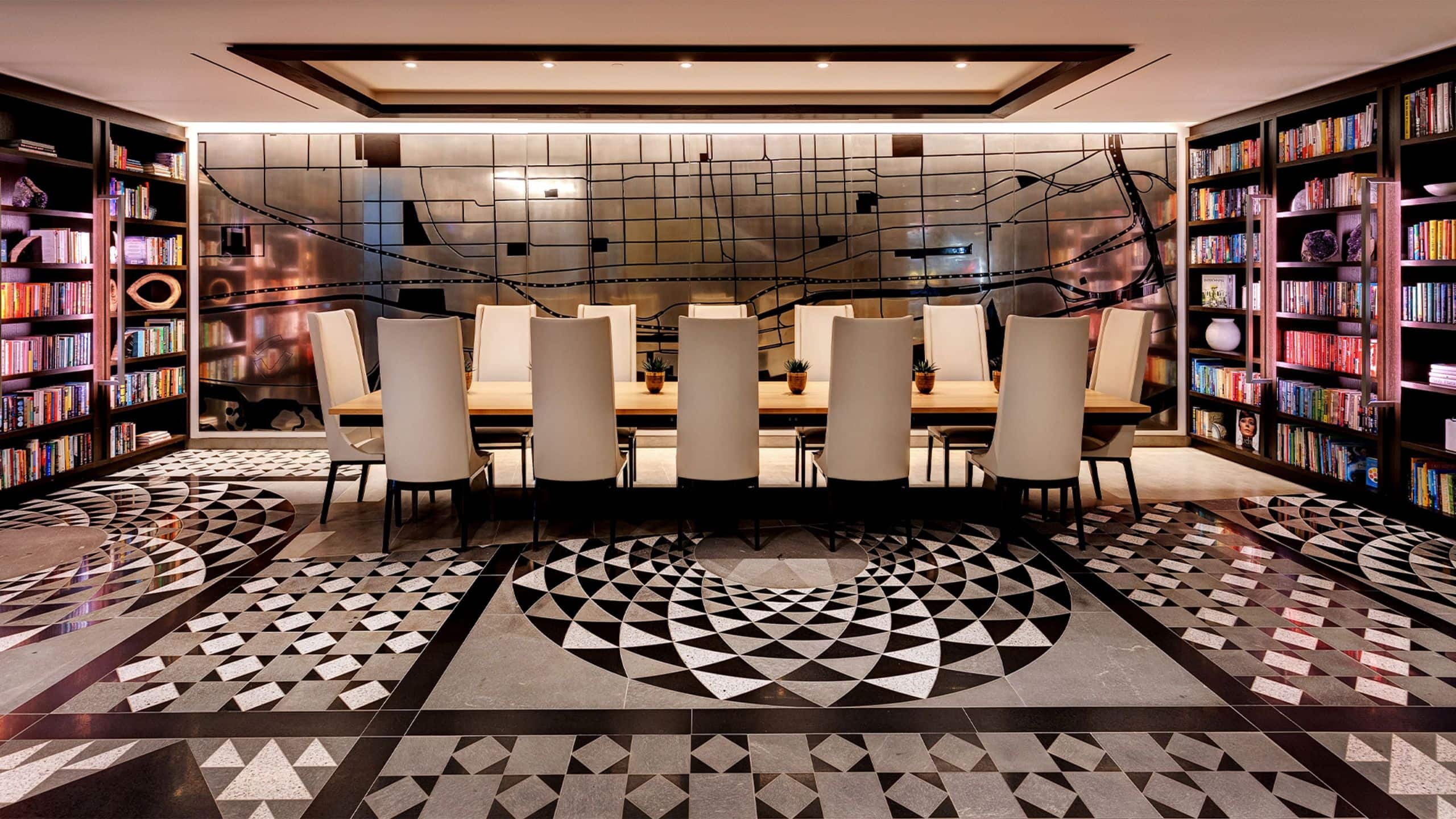 Hotel X Toronto Lobby Library