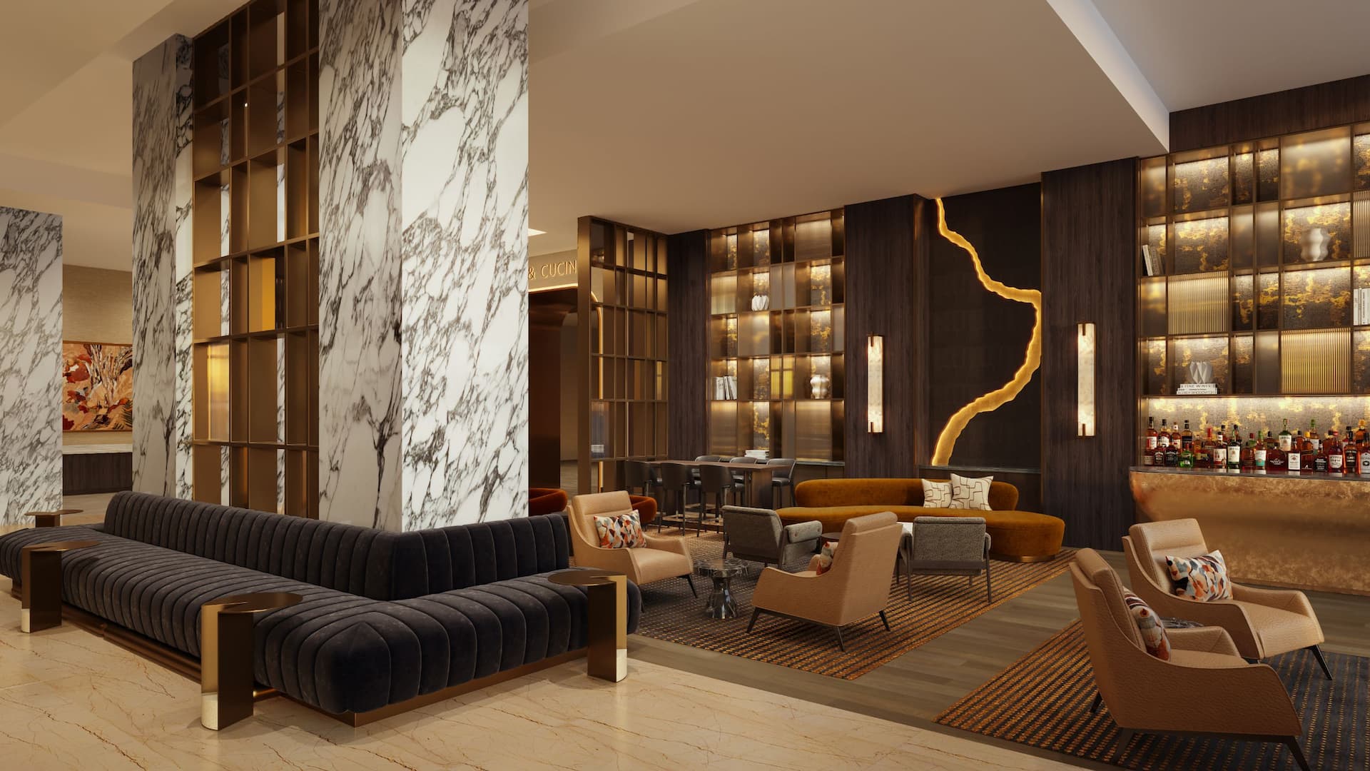 1 of 1 Grand Hyatt San Antonio River Walk Tejas Lounge