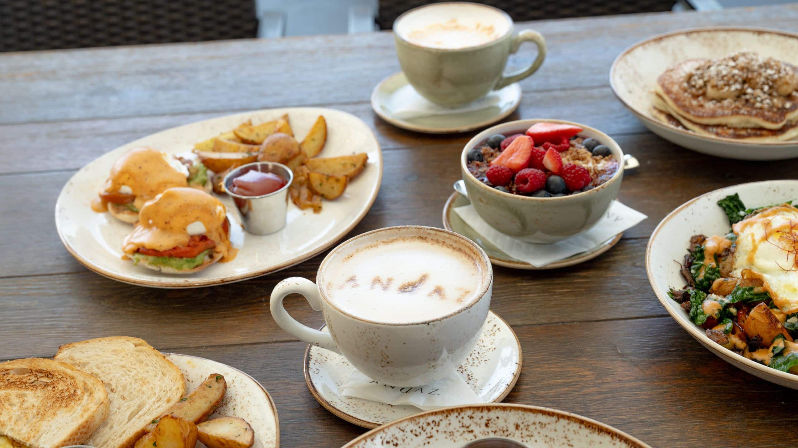 Andaz San Diego Rooftop STK Assortment  Breakfast Bites