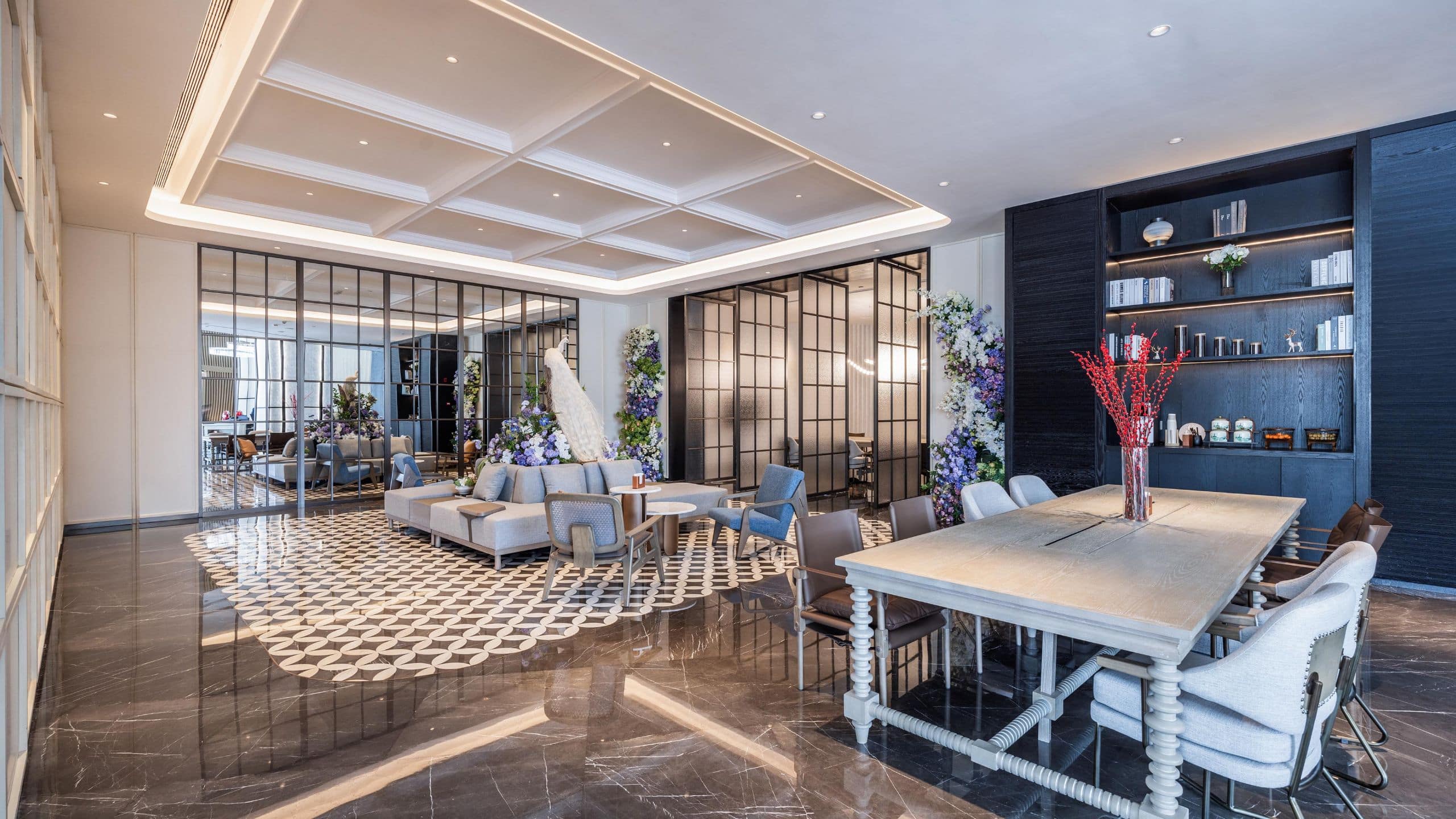 UrCove Guangzhou Huadu Baiyun International Airport Lobby Table