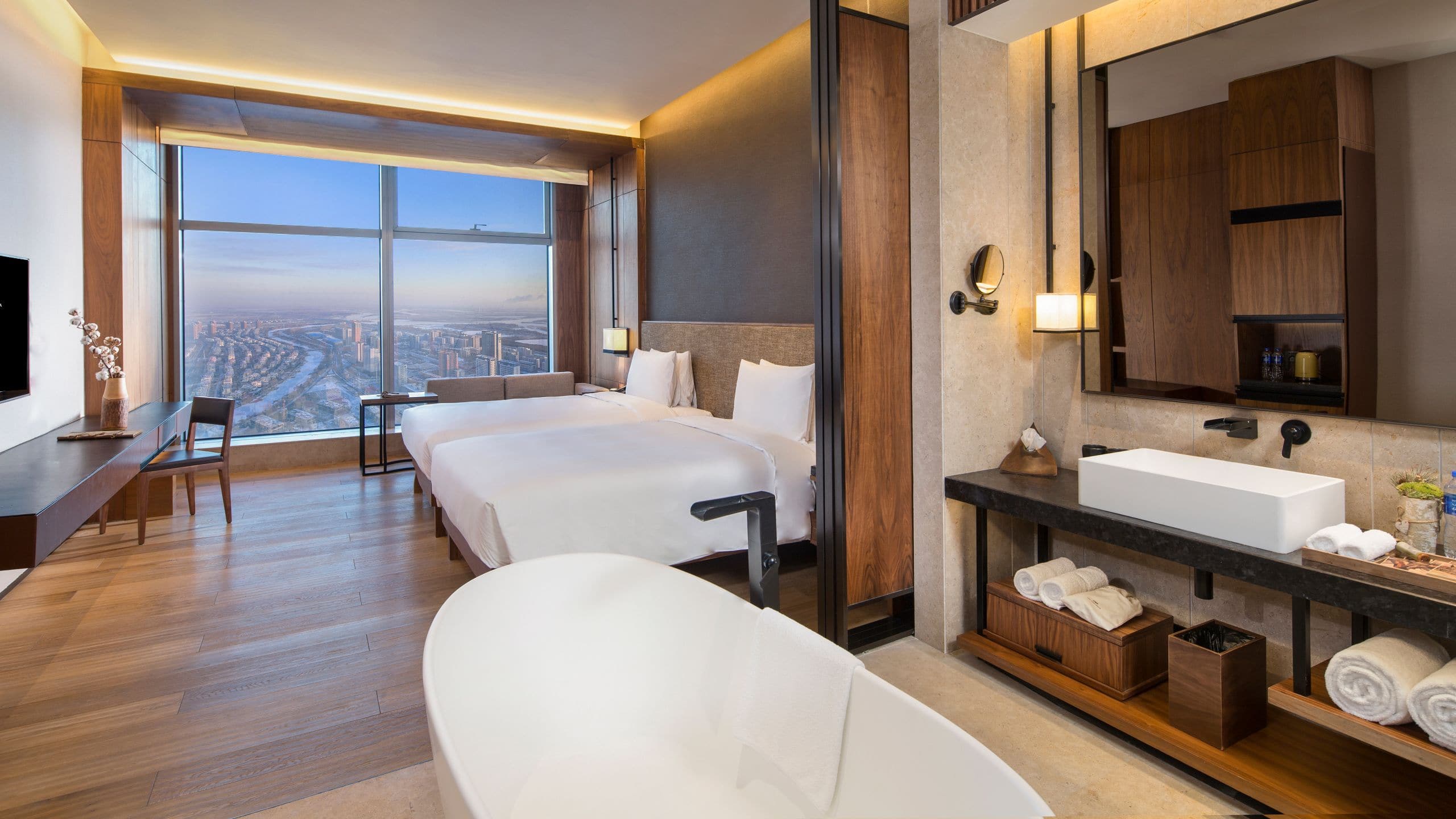 AOLUGUYA Dreamweaver Room Twin Bed Window View