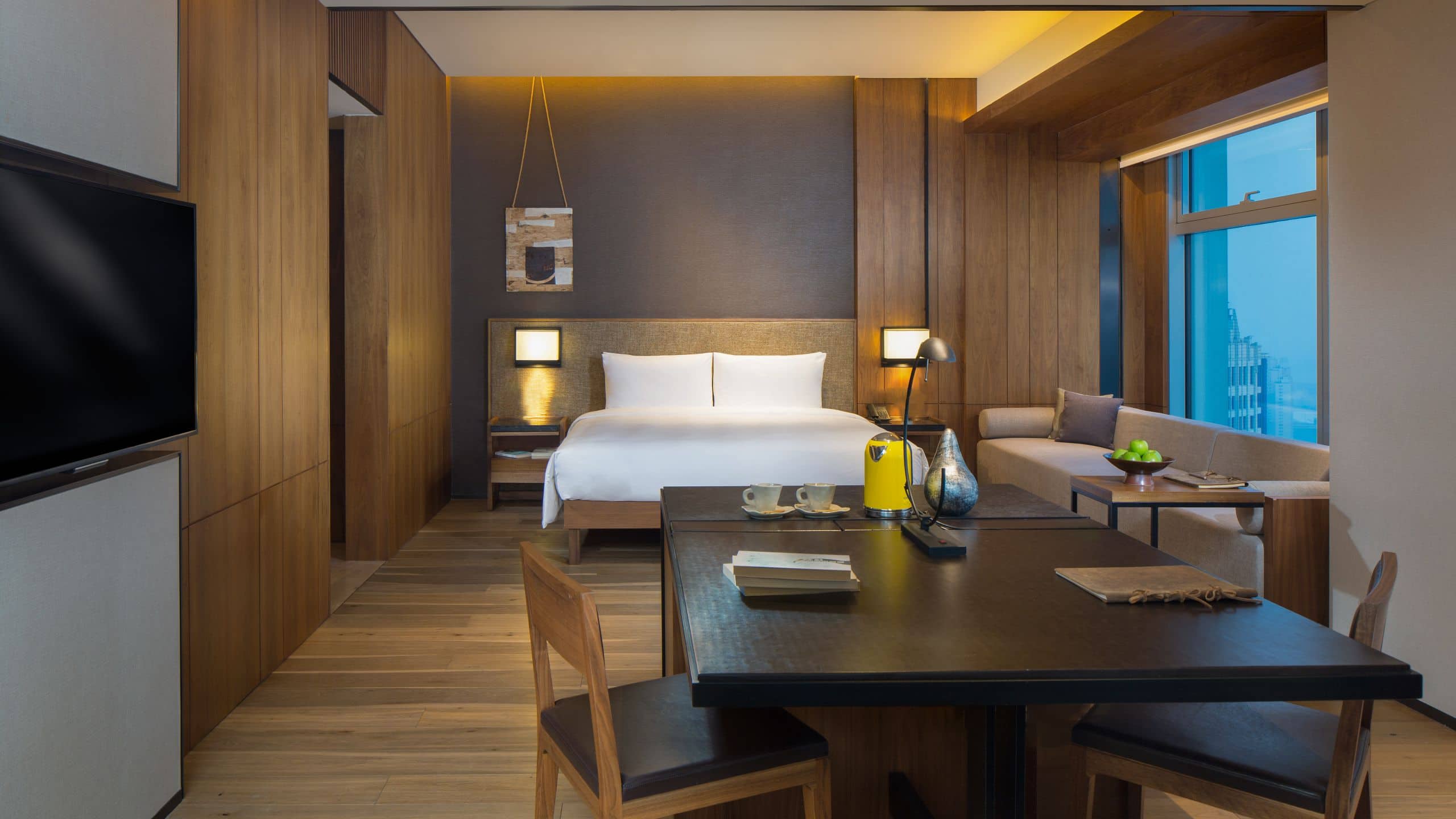 AOLUGUYA Sunset Perch Deluxe Twin Bed