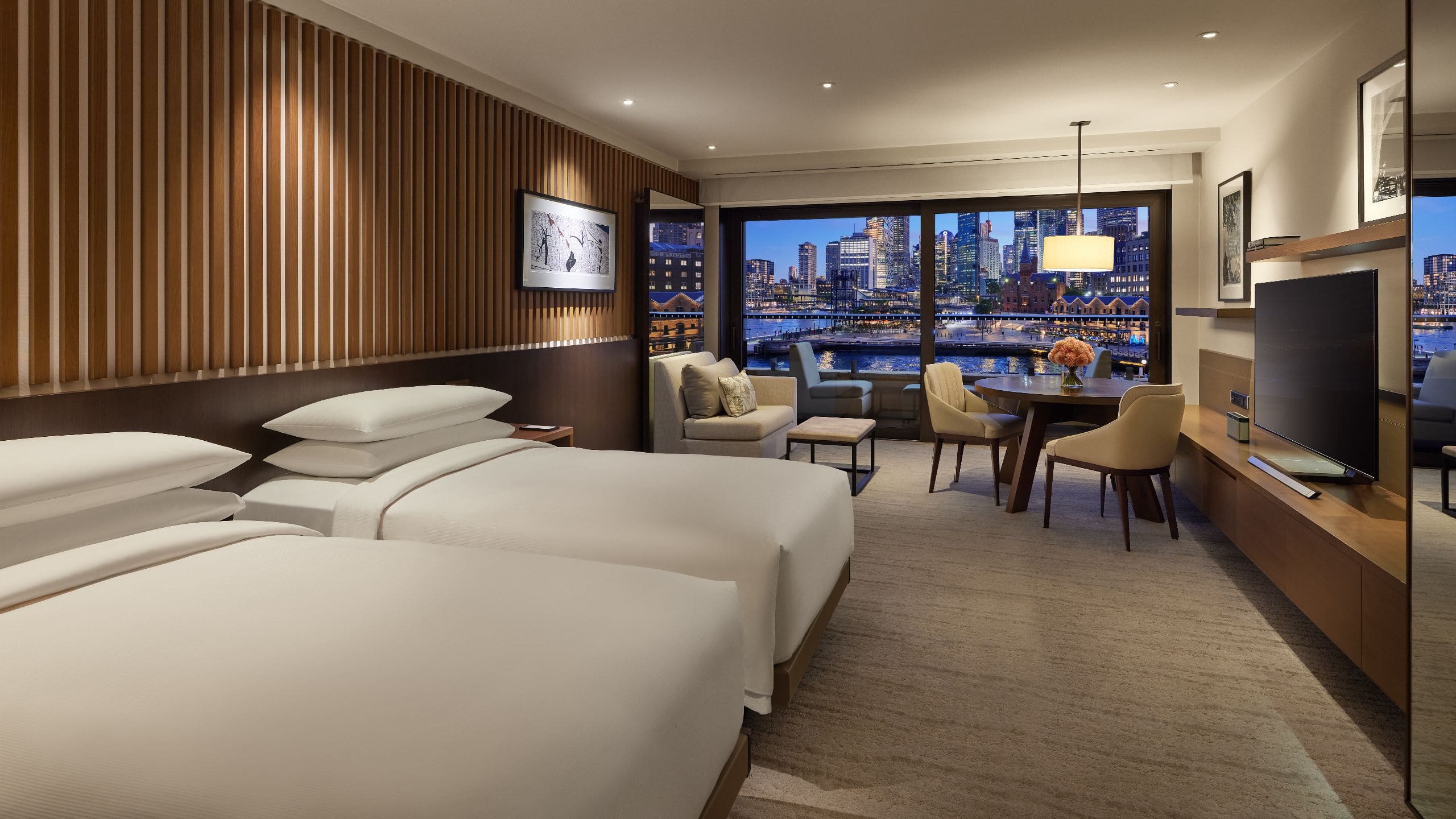 Park Hyatt Sydney Twin City Harbour View Room
