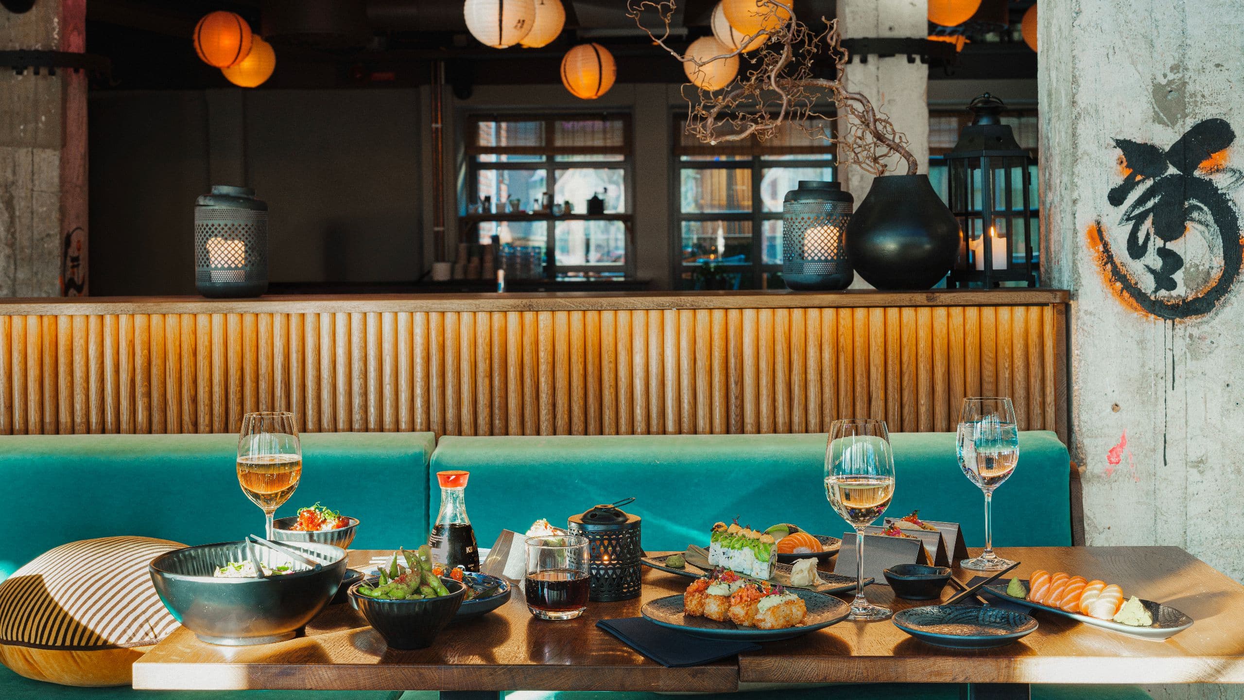 Story Hotel Signalfabriken Kitchin By Kasai Table Of Food And Drinks