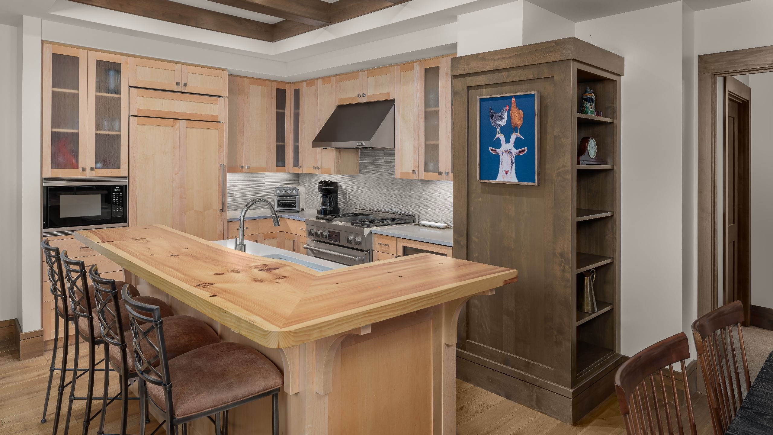 The Lodge at Spruce Peak Three Bedroom Penthouse Kitchen