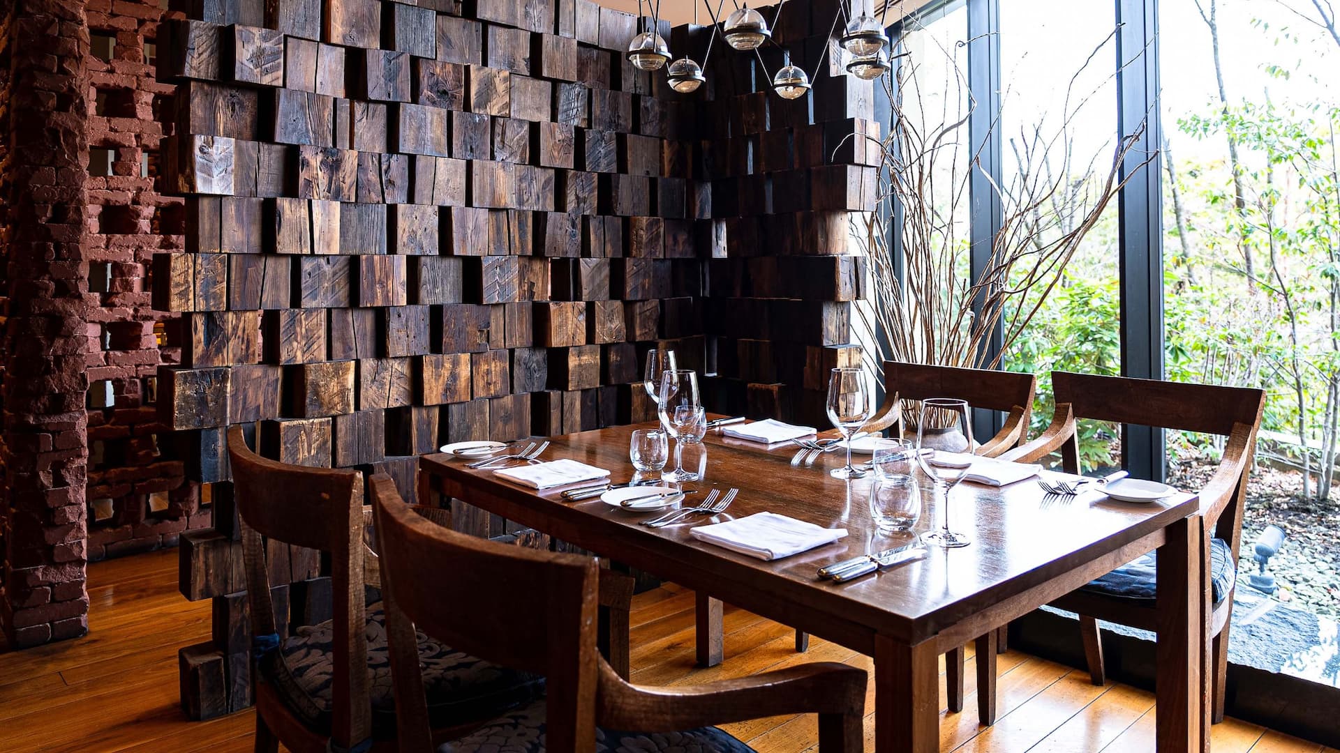 Hyatt Regency Hakone Resort and Spa Dining Room Western Cuisine Table Window