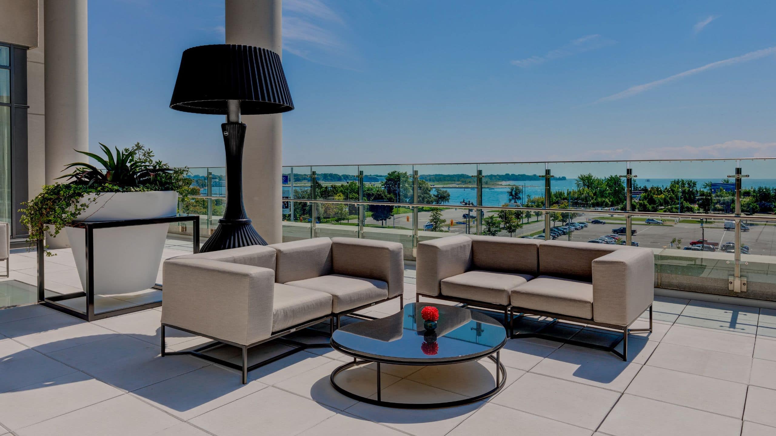 1 of 2 Hotel X Toronto Marina Terrace View