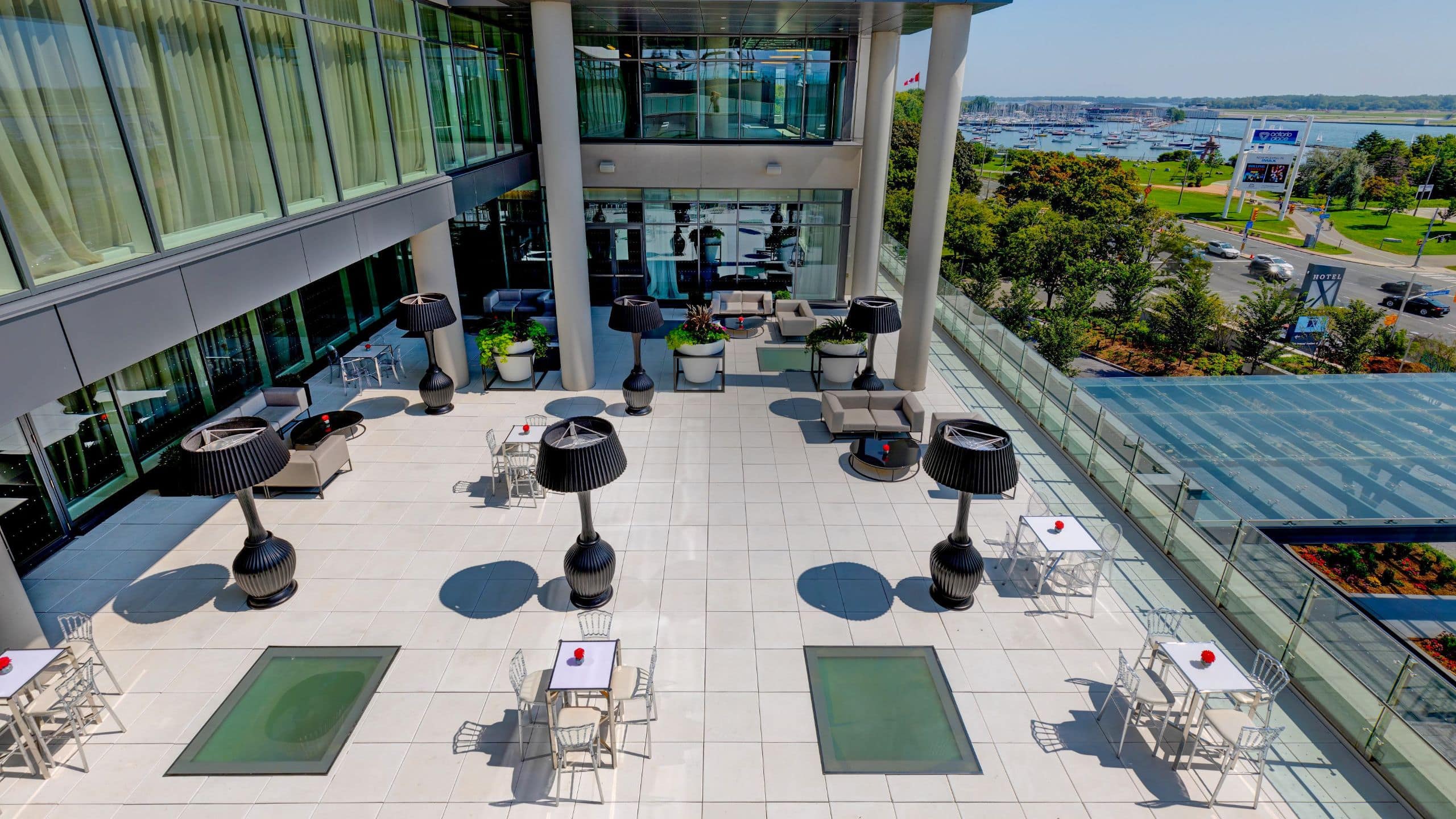 2 of 3 Hotel X Toronto Marina Terrace High Angle