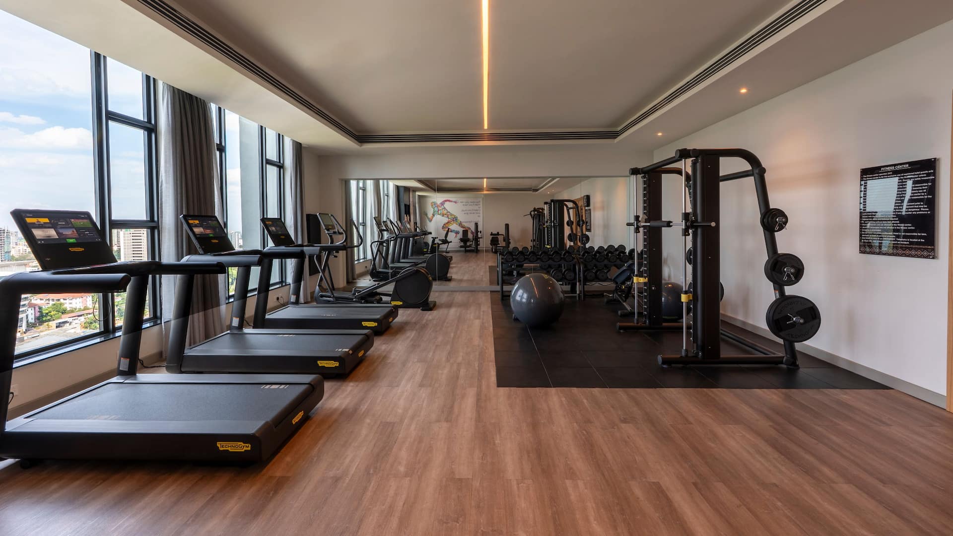 Hyatt Place Nairobi Westlands Fitness Center Treadmill
