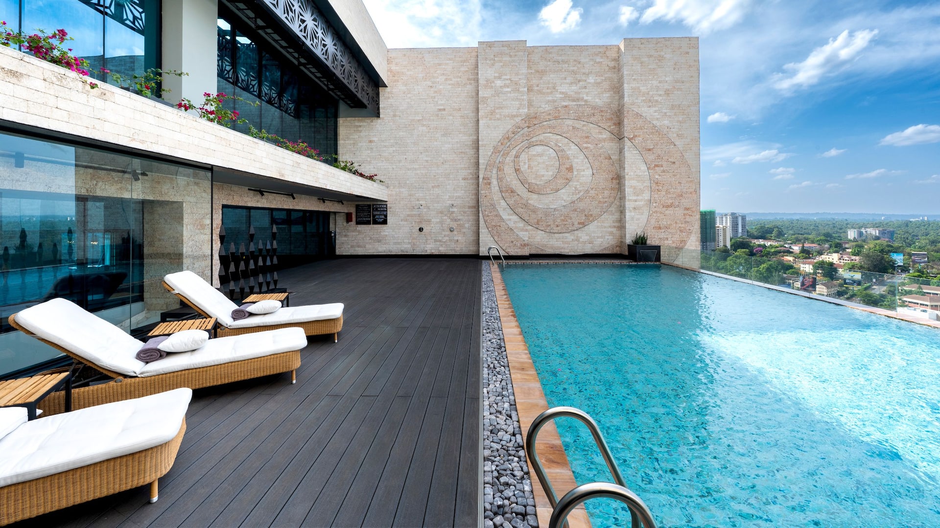 Hyatt Place Nairobi Westlands Pool Lounge Chairs