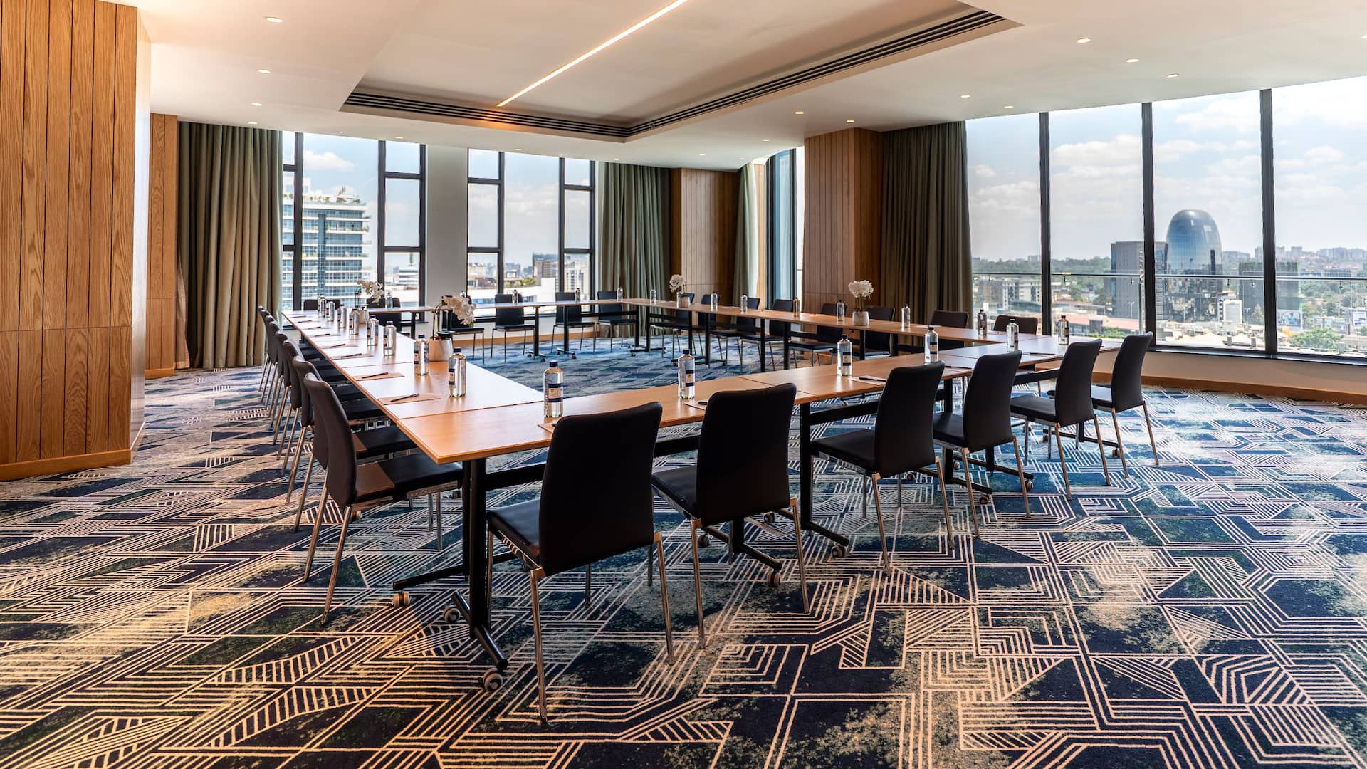 2 of 3 Hyatt Place Nairobi Westlands Meeting Room Hsquare Setup