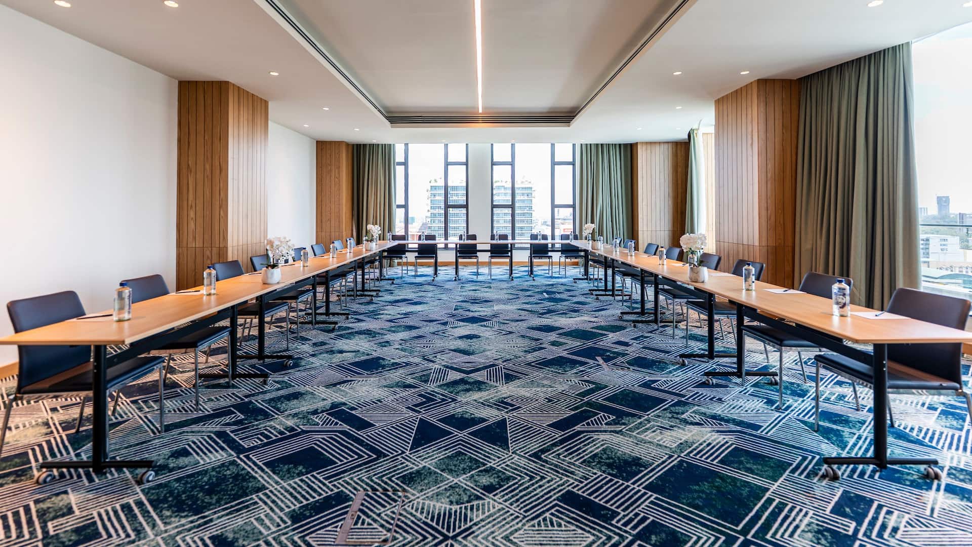 Hyatt Place Nairobi Westlands Meeting Room Ushape Setup With Window View