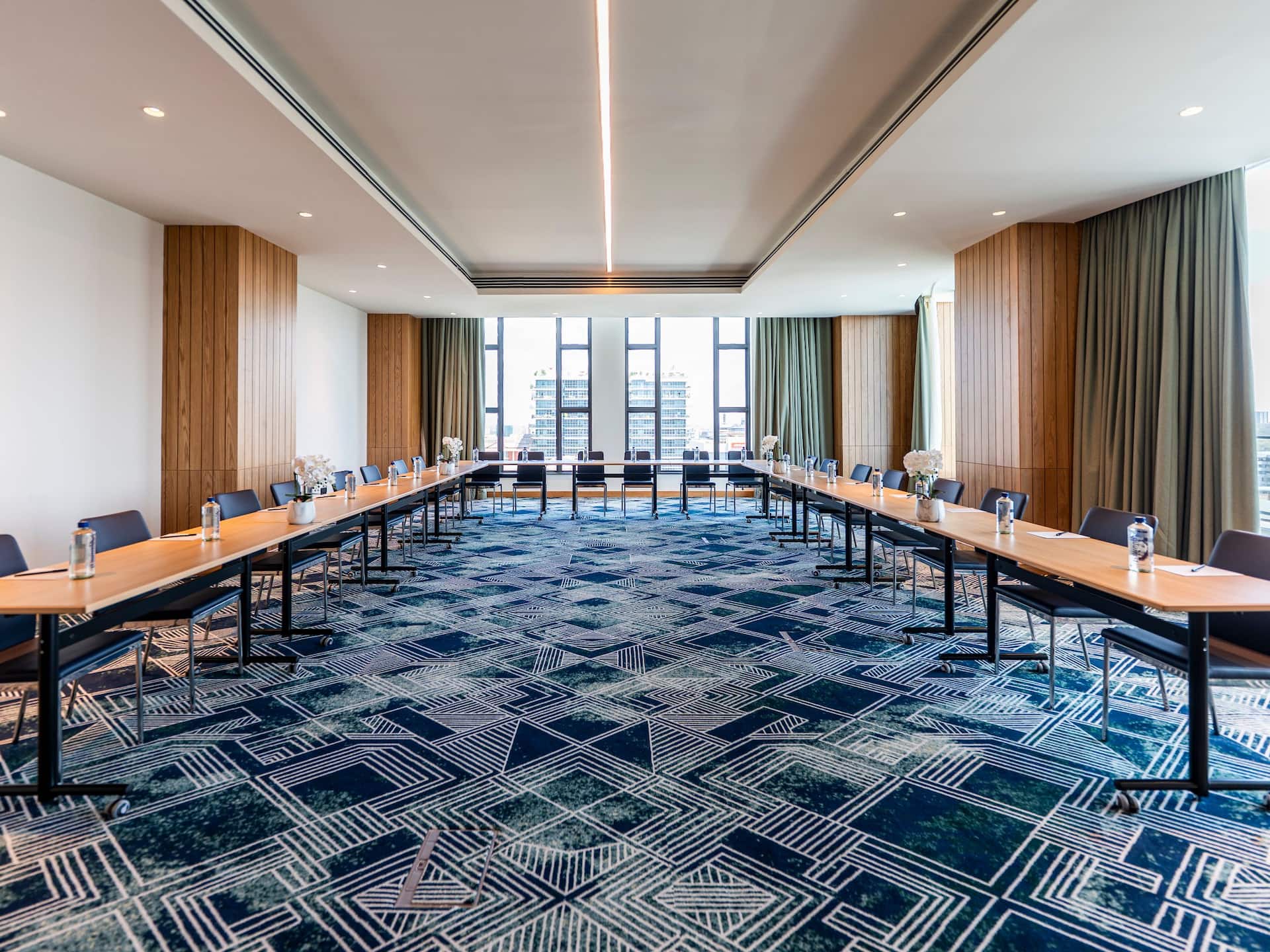 Hyatt Place Nairobi Westlands Meeting Room Ushape Setup With Window View