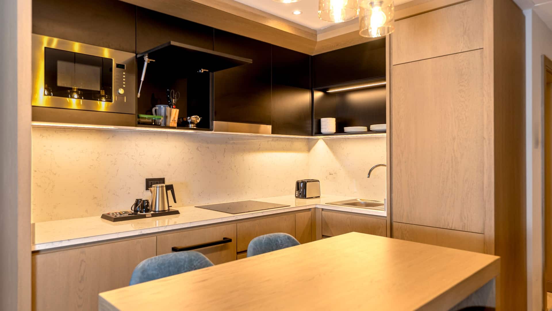 2 of 3 Hyatt House Nairobi Westlands One Bedroom Executive King Suite Kitchen