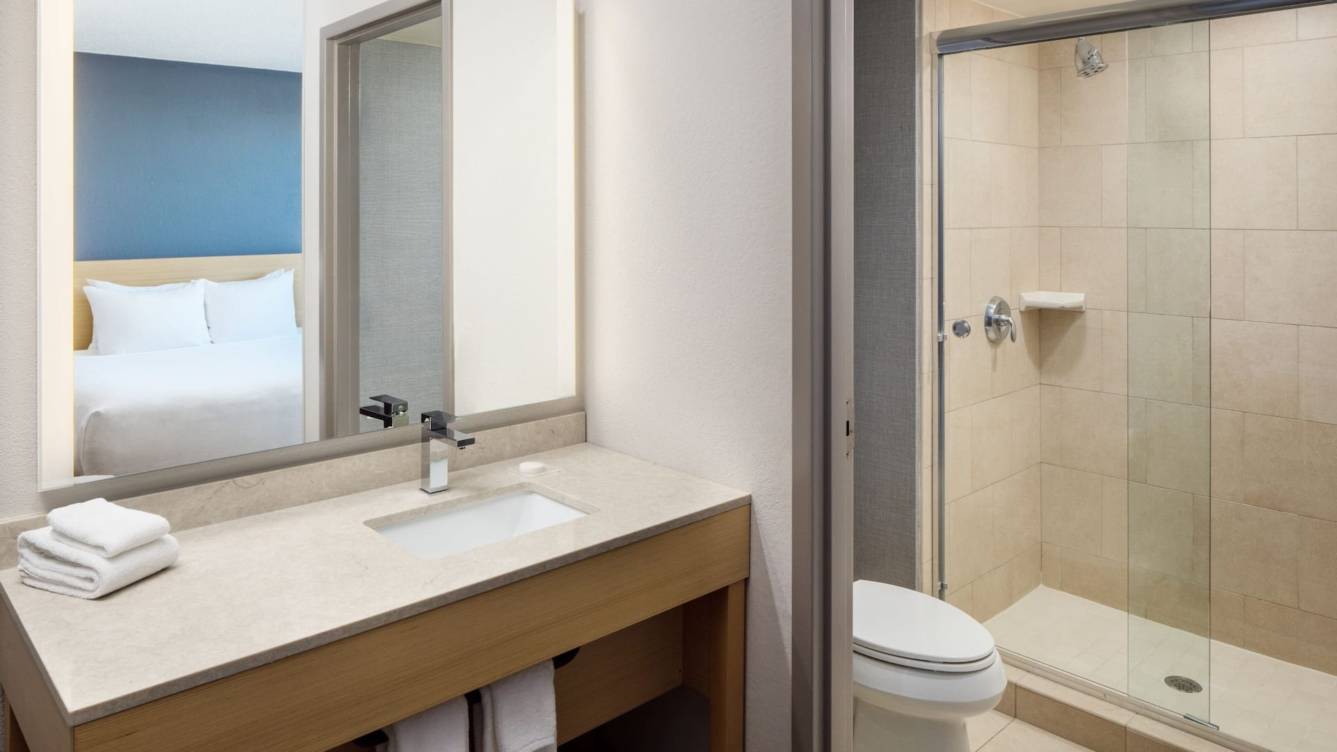 3 of 5 Hyatt Place Lake Mary/Orlando-North Standard Shower Bathroom