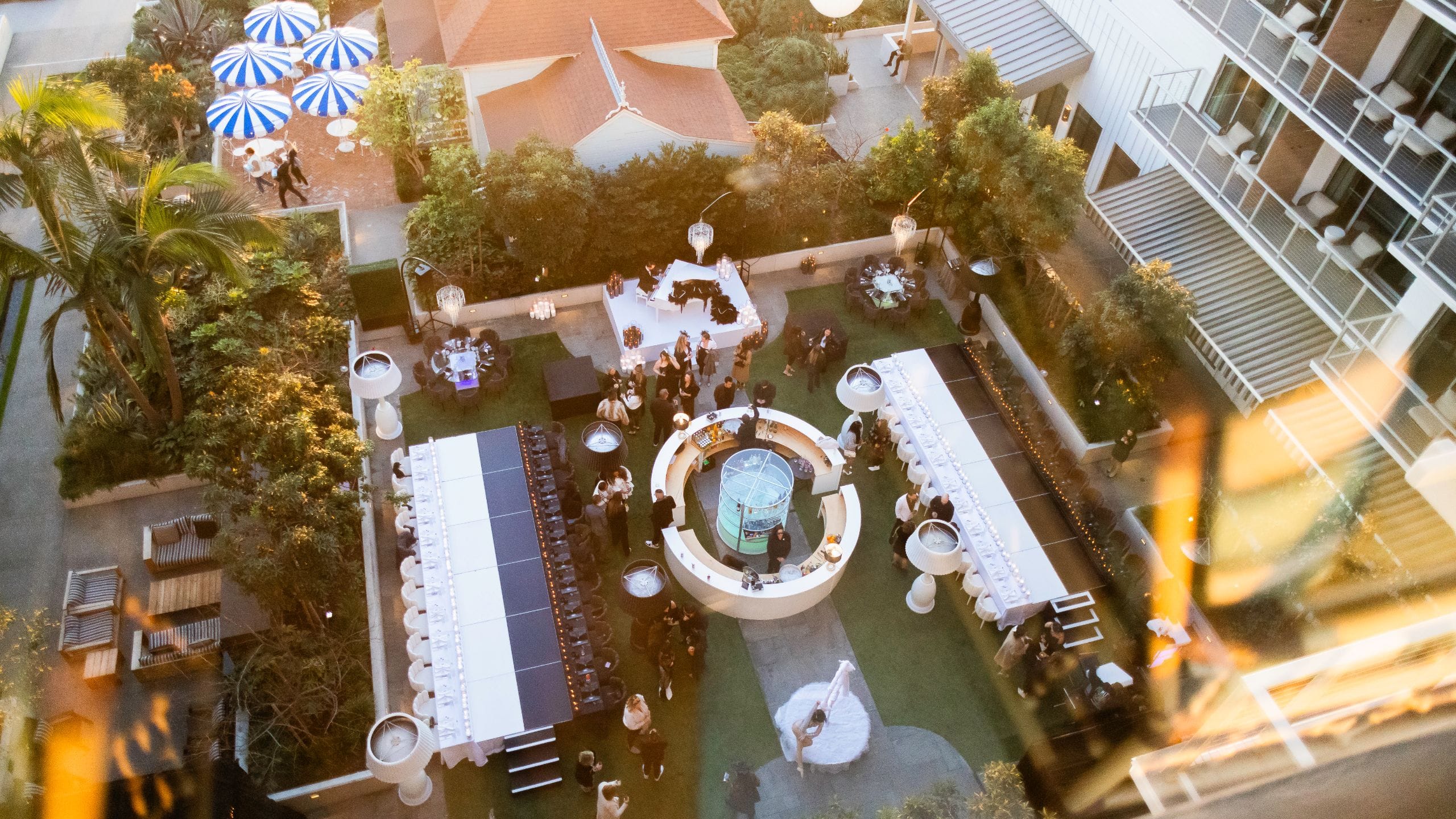 Mission Pacific Beach Resort Pacific Garden Overview Wedding Fam