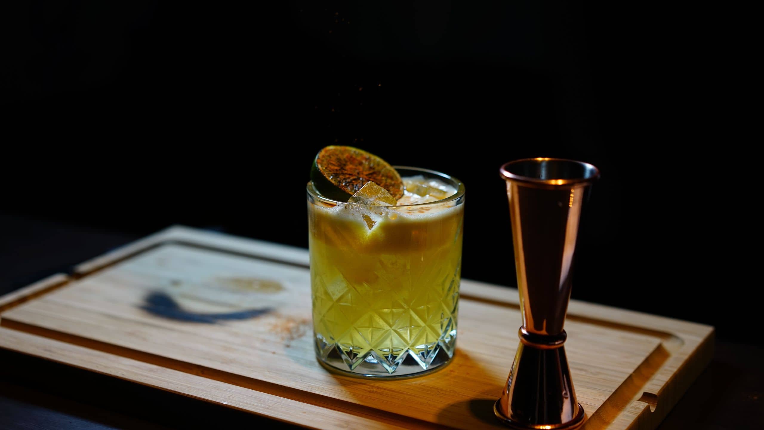 2 of 2 Hotel Seville NoMad The Seville Cocktail With Lime Garnish