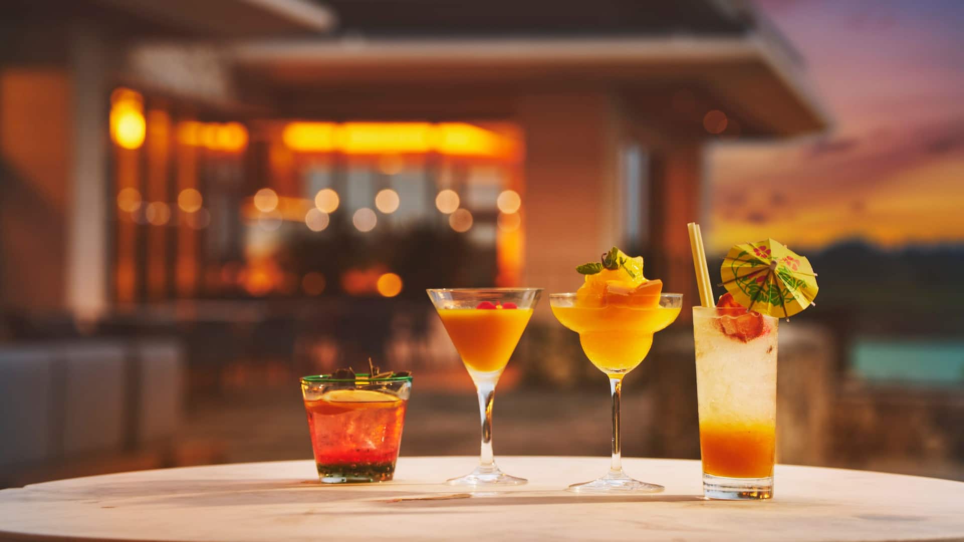 Hyatt Regency Seragaki Island, Okinawa Shirakachi Bar Seasonal Cocktails Terrace