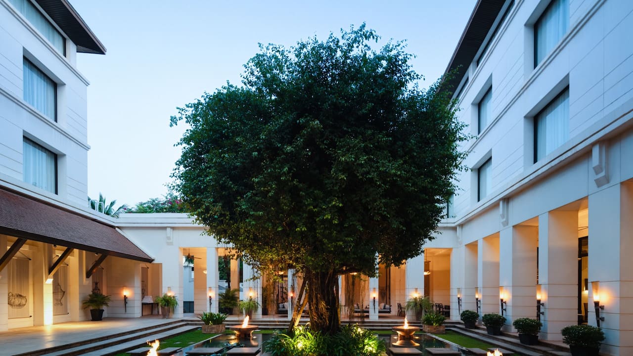 The Courtyard Evening