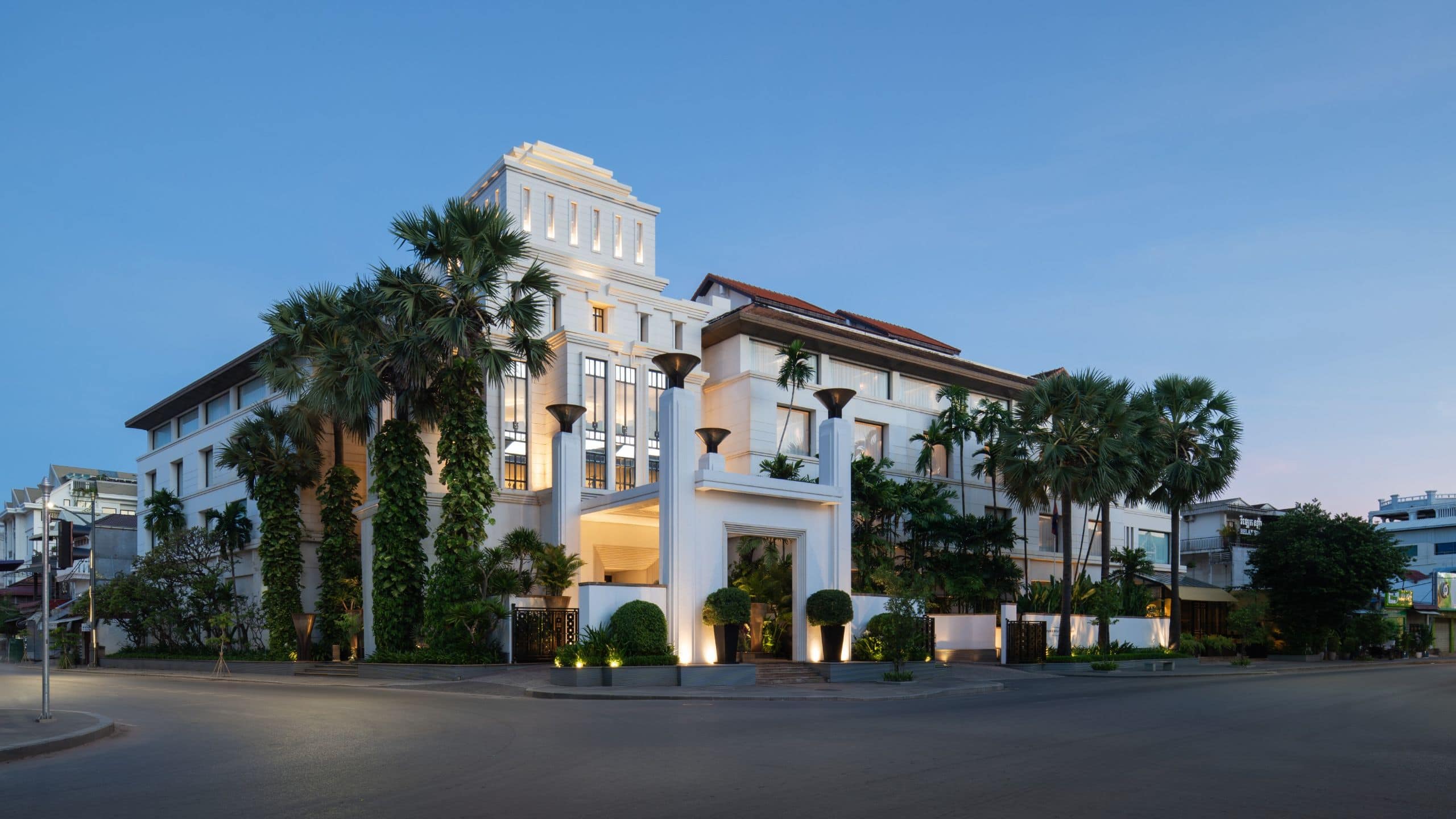 Park Hyatt Siem Reap Hotel Facade Daylight Blue Sky