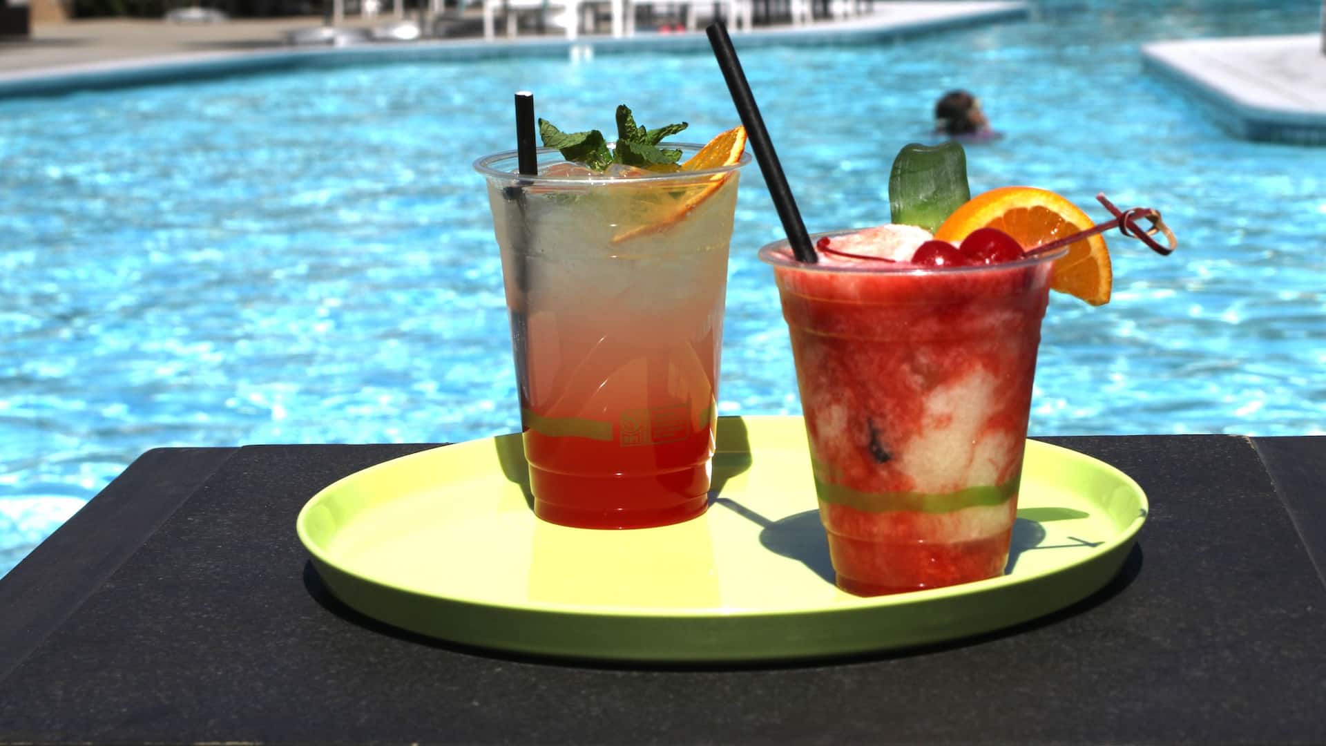 Hyatt Regency Newport Beach Pool Cocktails