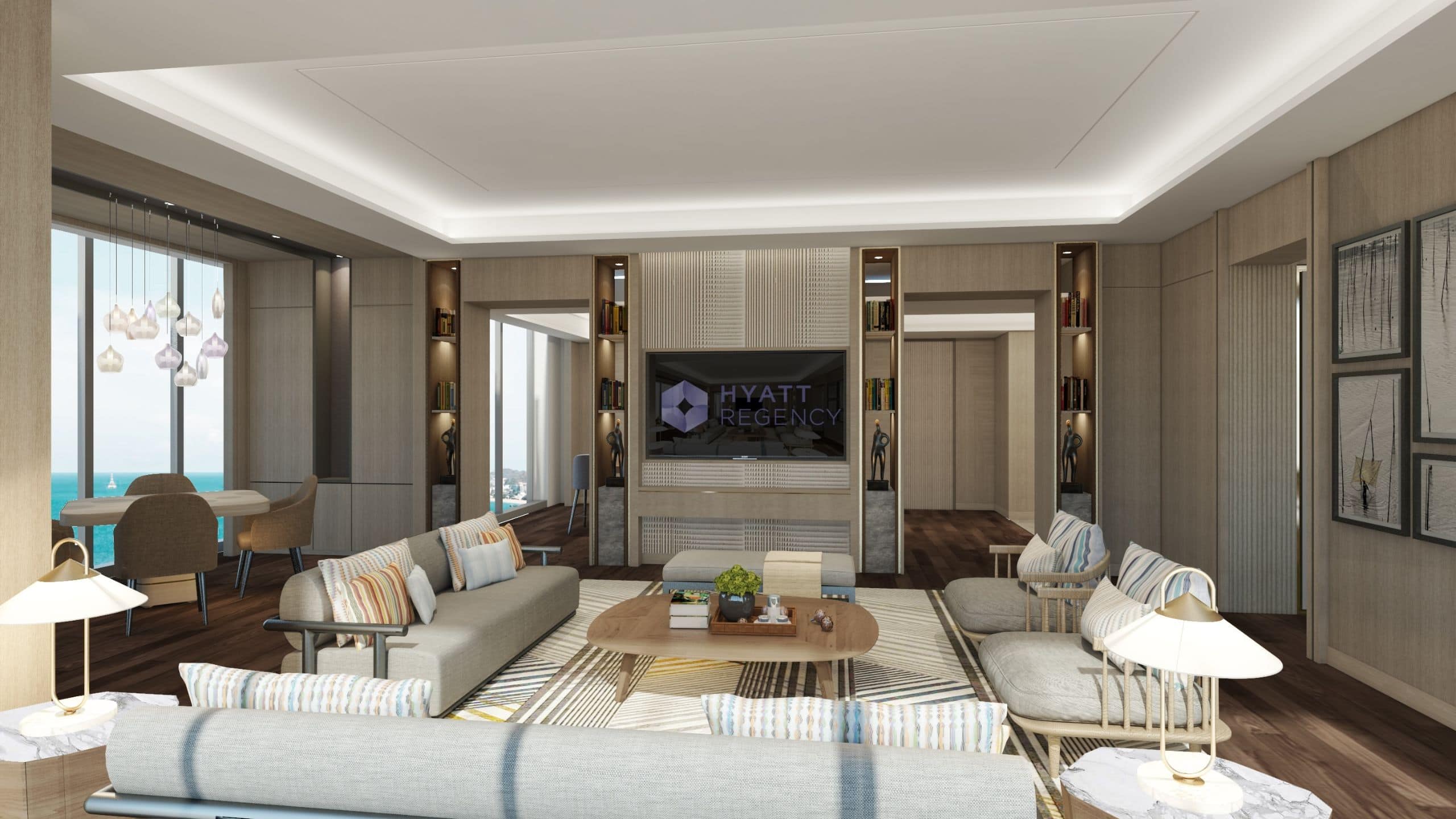 美しいオーシャンフロントのデスティネーションで寛ぎのひとときを