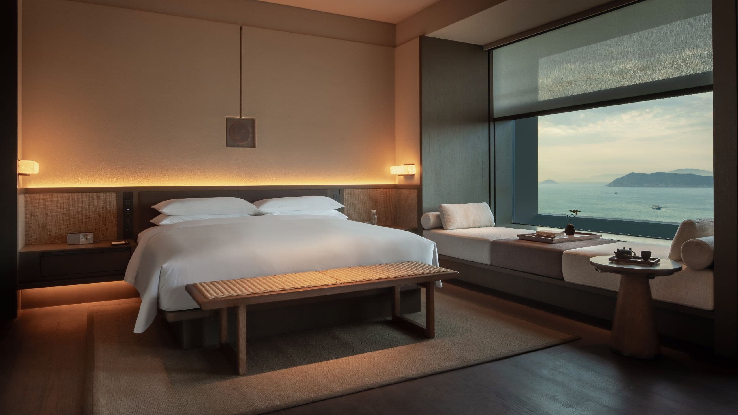 Alila Dong'ao Island Zhuhai Suite King With Ocean View Deluxe Bedroom