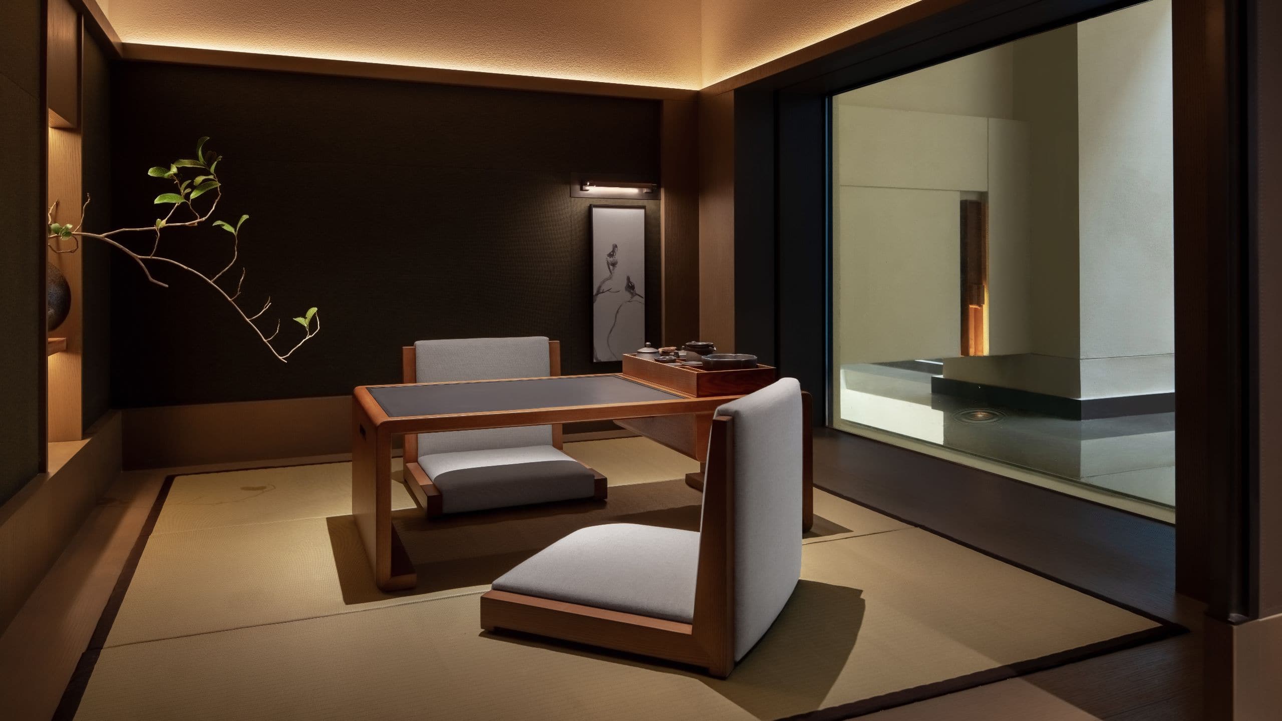 Alila Dong'ao Island Zhuhai Suite Tea Room