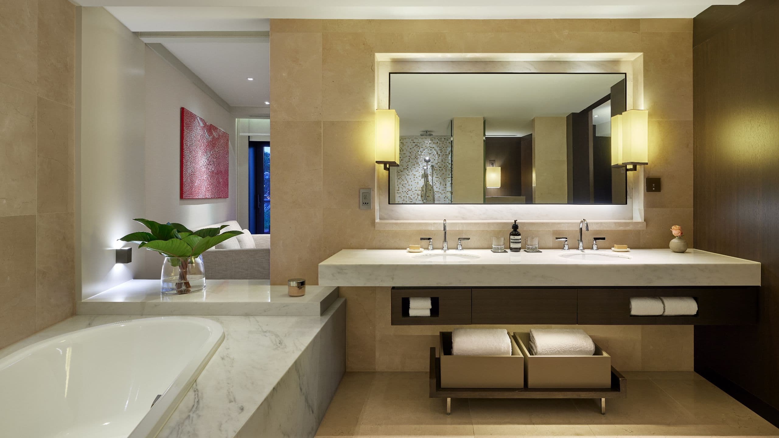 2 of 3 Park Hyatt Sydney Opera Suite Bathroom