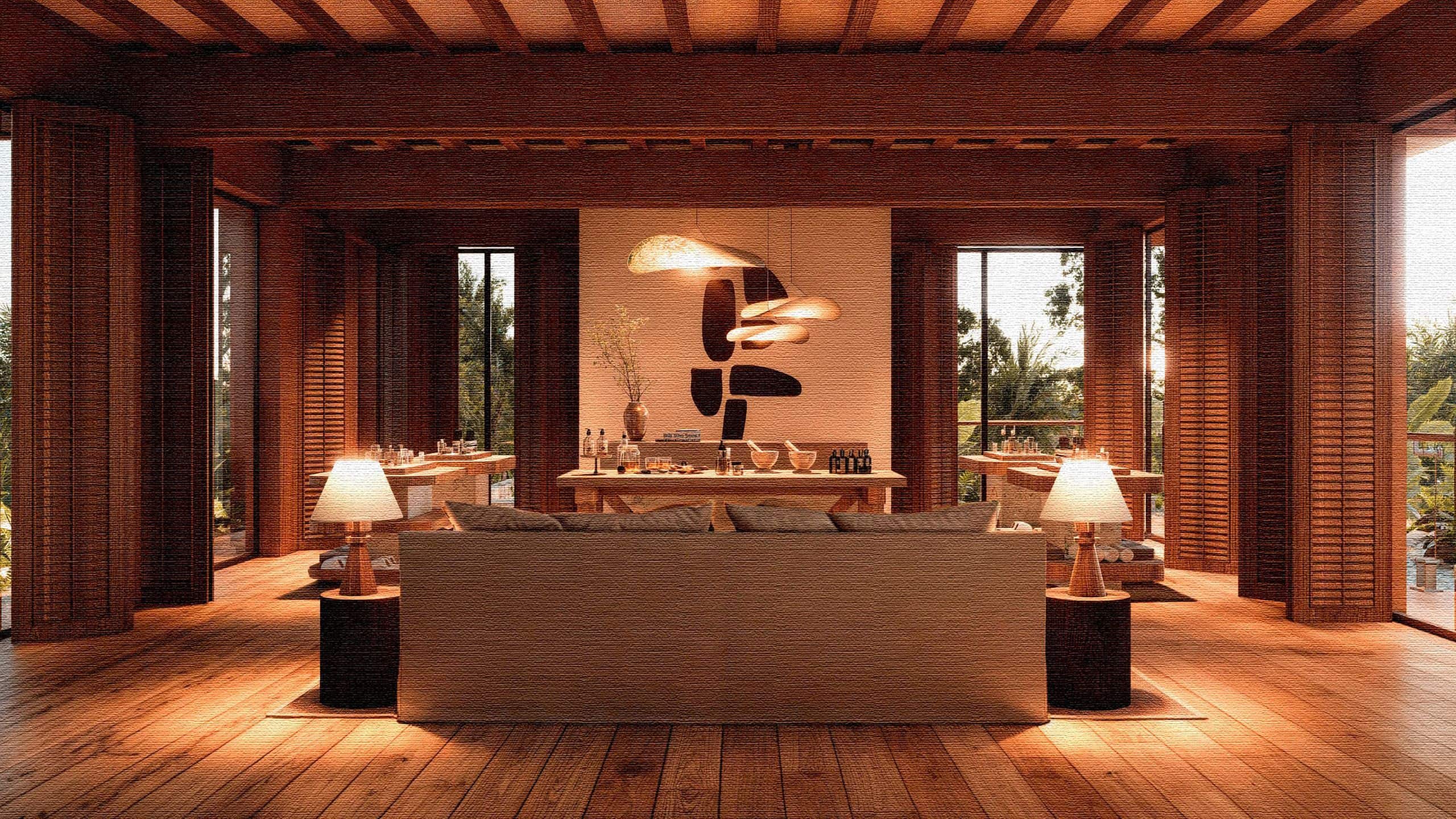 Alila Mayakoba Spa Reception