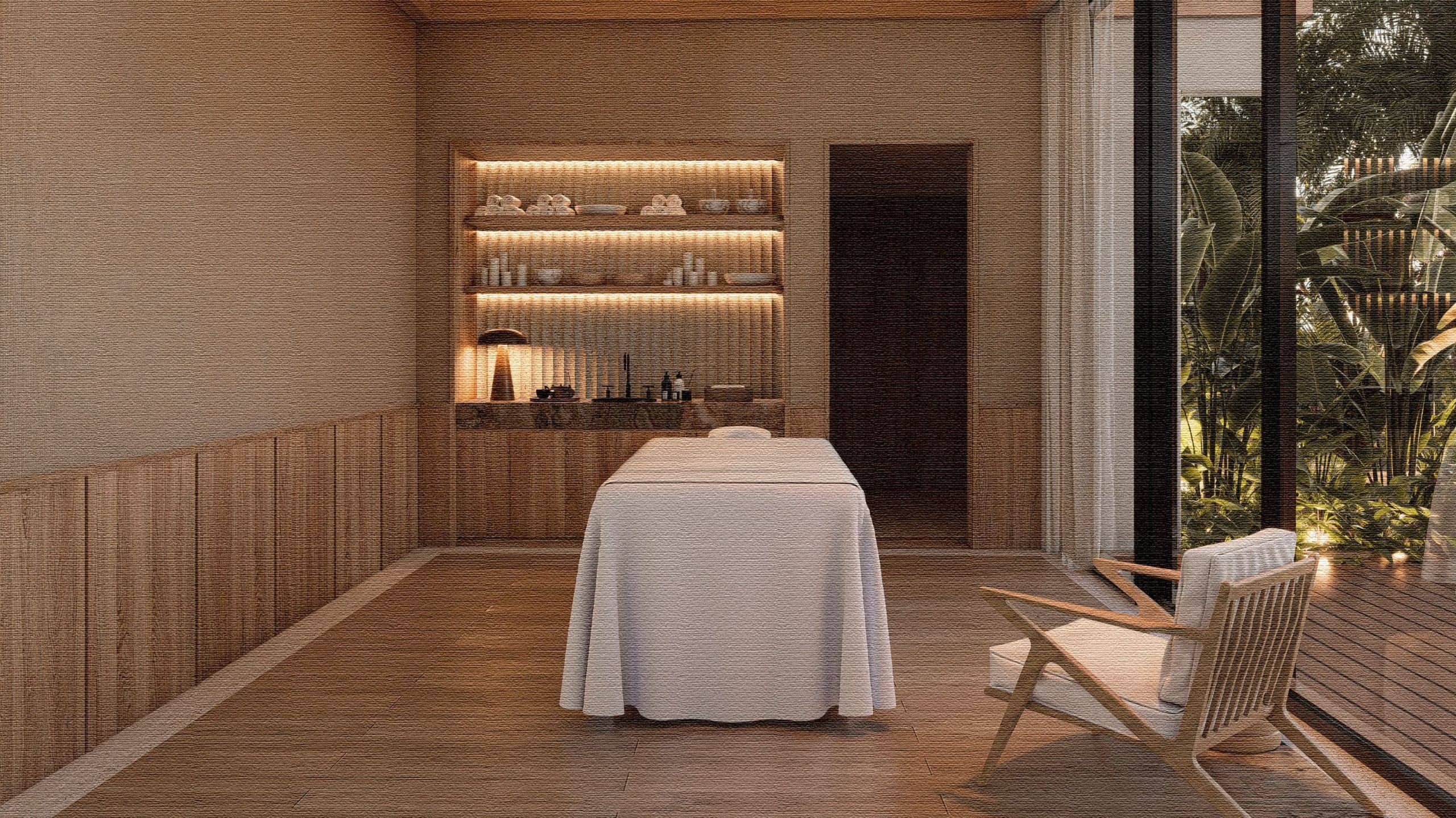 Alila Mayakoba Spa Treatment Room
