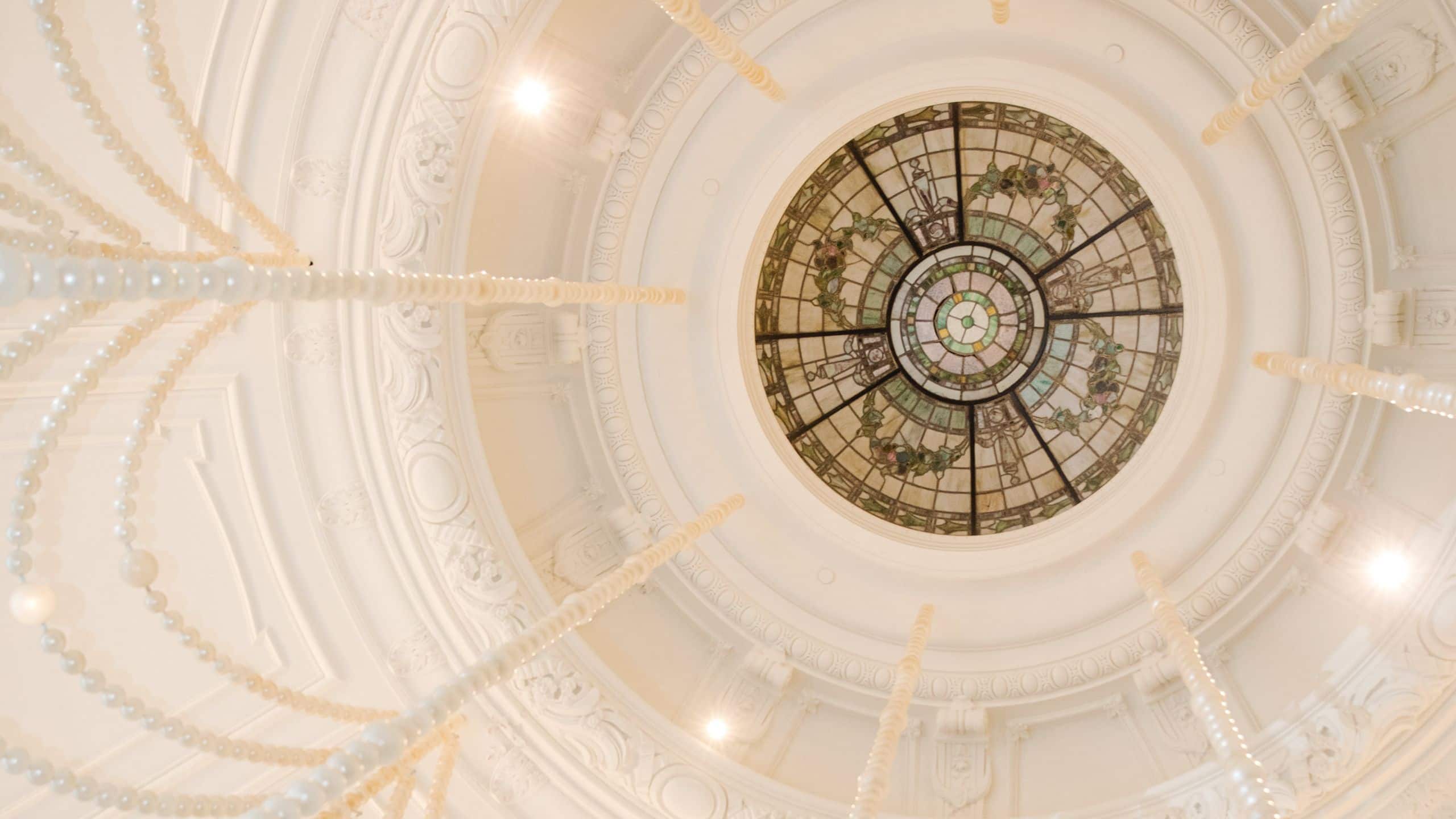 The Bellevue Hotel Pearl Ceiling