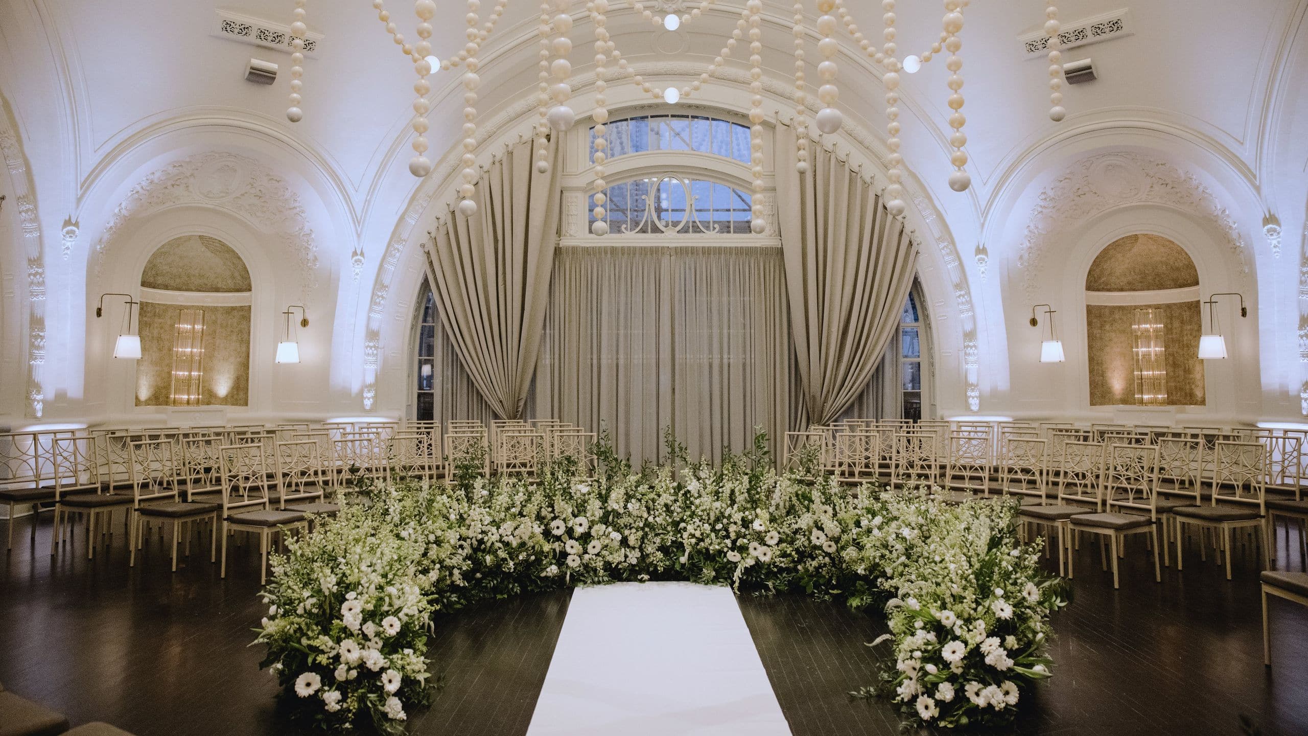 The Bellevue Hotel Pearl Room Wedding Ceremony
