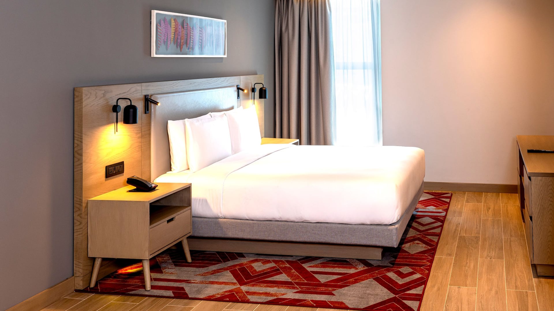 Hyatt Place Nairobi Westlands One Bedroom King Suite Bedroom