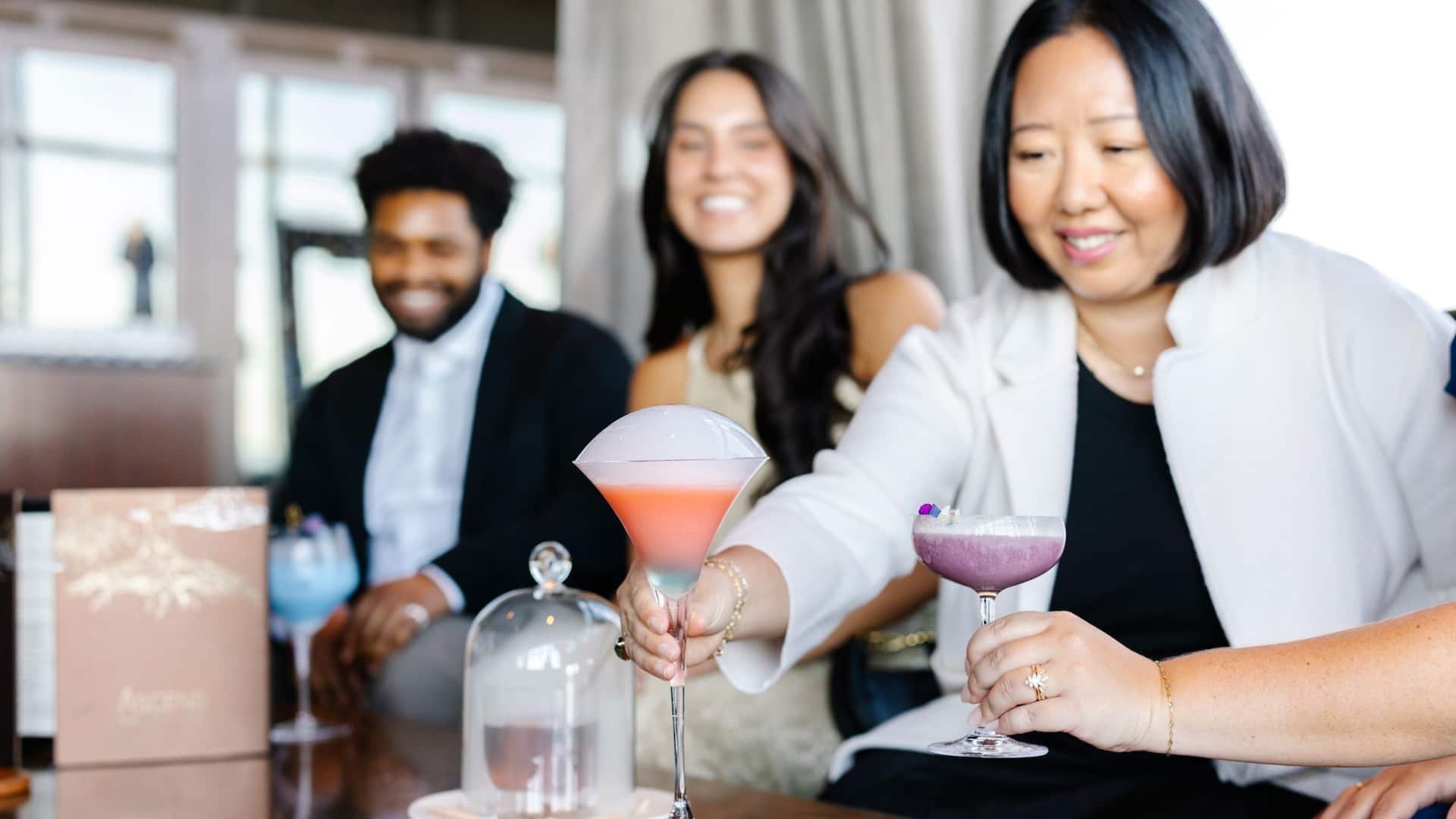 Hyatt Regency Bellevue on Seattle's Eastside Ascend Cocktails Freinds Cheers