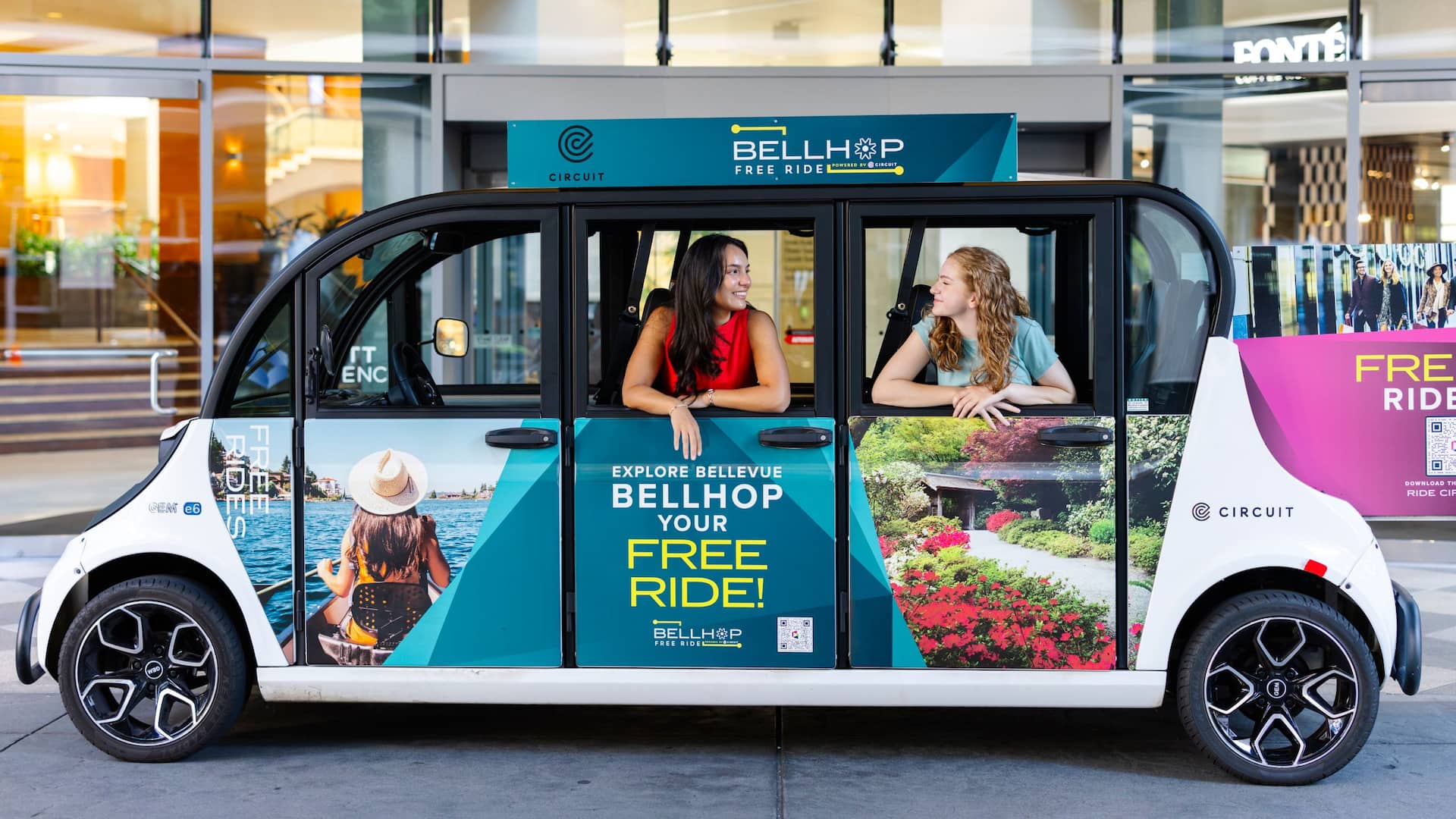 Hyatt Regency Bellevue on Seattle's Eastside Bellevue Bellhop Friends Riding