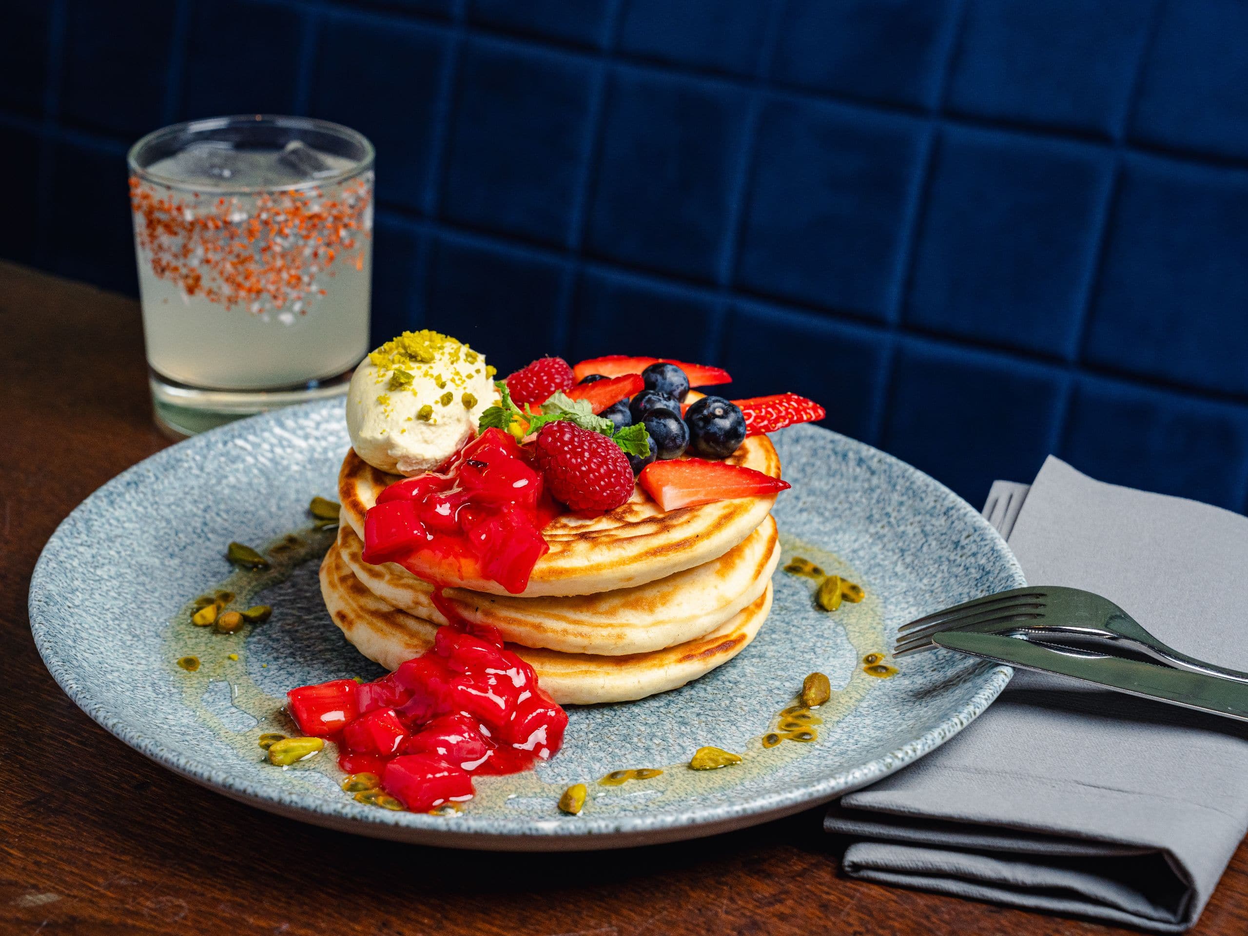 Andaz London Liverpool Street Rakes Brunch Pancakes