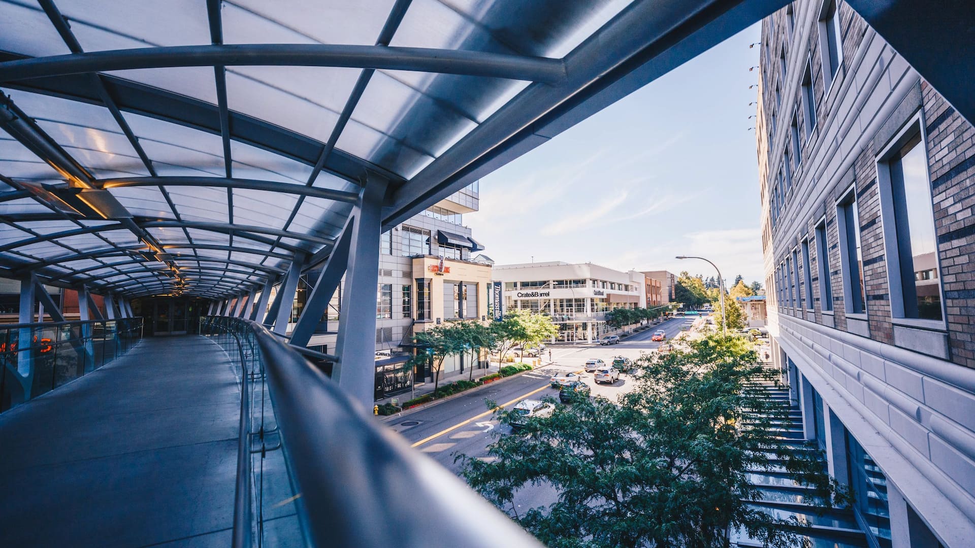 Hyatt Regency Bellevue on Seattle's Eastside Skybridge