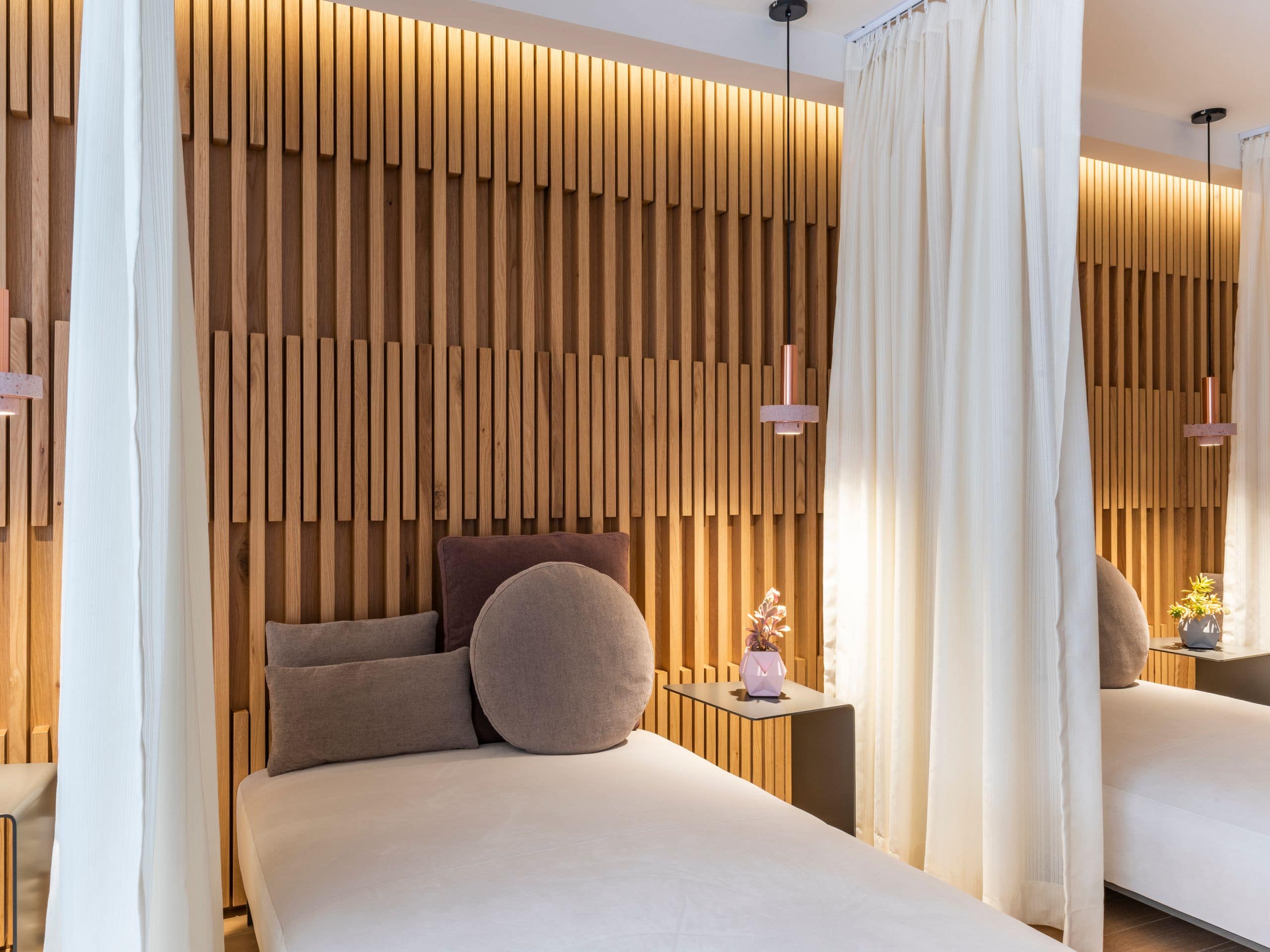 Andaz Mexico City Condesa Pasana Wellness Spa Relaxing Camas Closeup