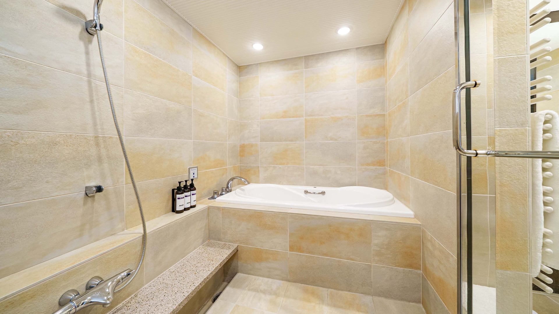 第 3，共 4 Hyatt Regency Hakone Resort and Spa Executive Suite Two Twin Beds Bathroom Bathtub
